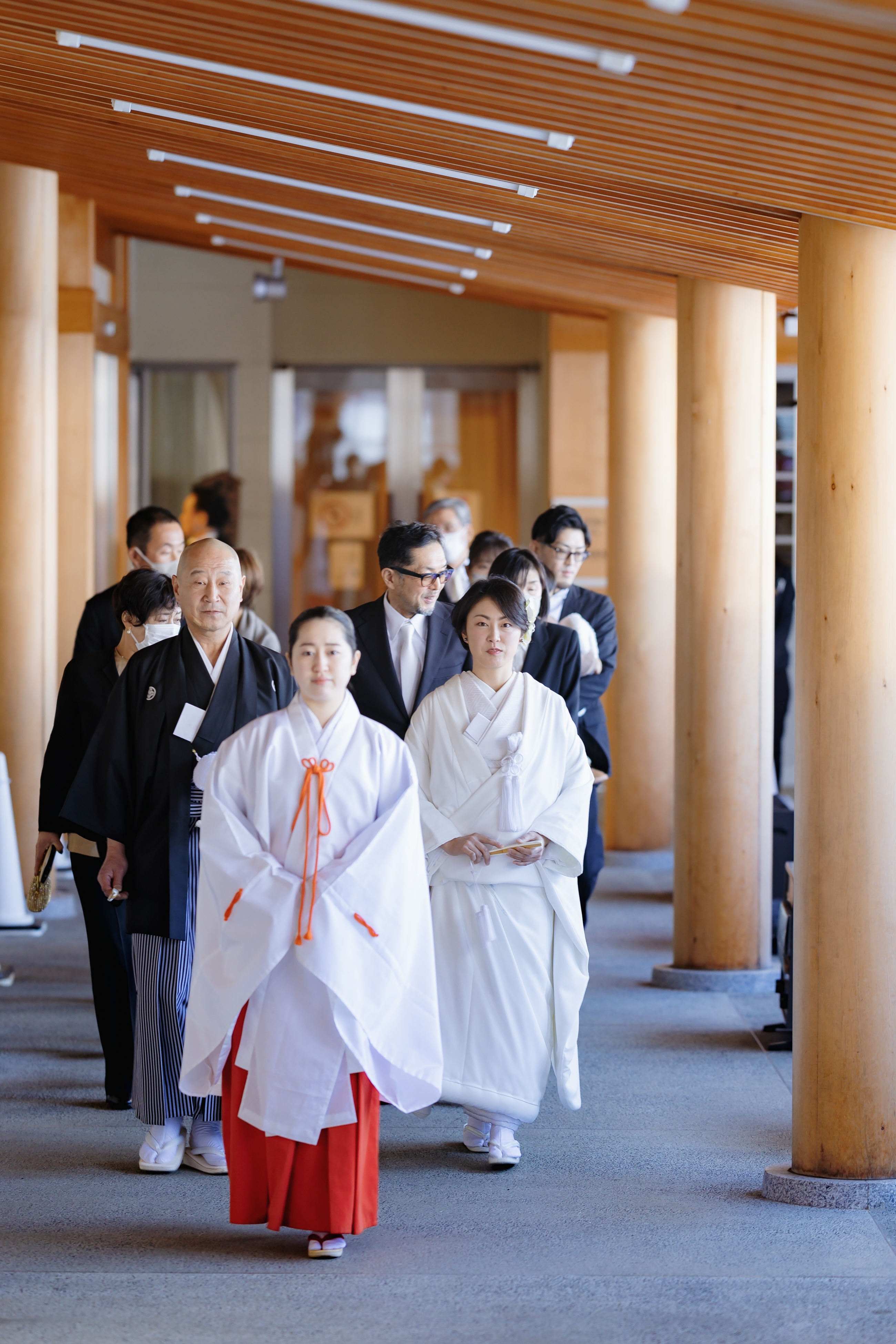 冬の北海道神宮で神社婚♪