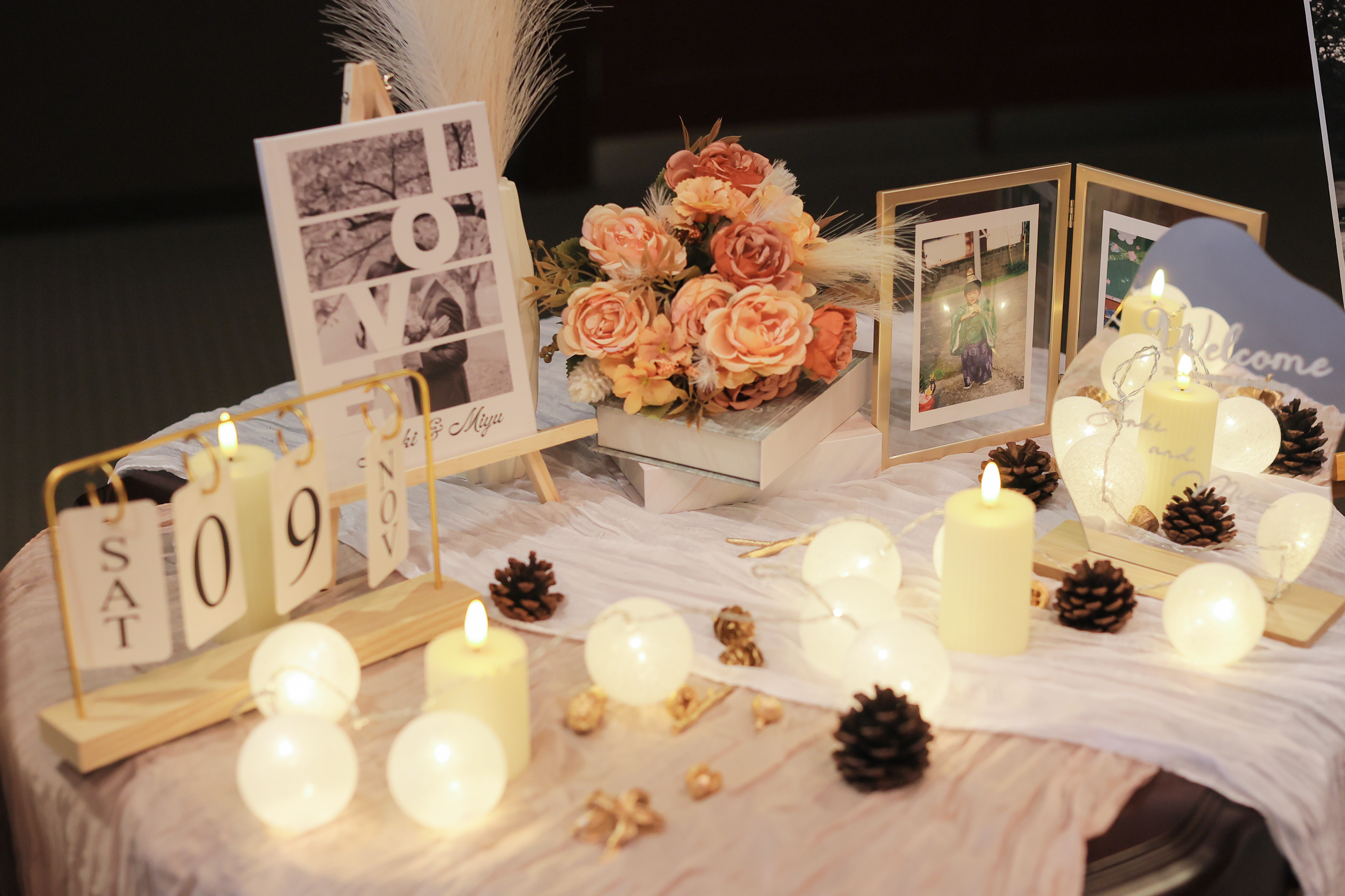 家族と、友達と・・やりたい！を詰め込んだ結婚式。