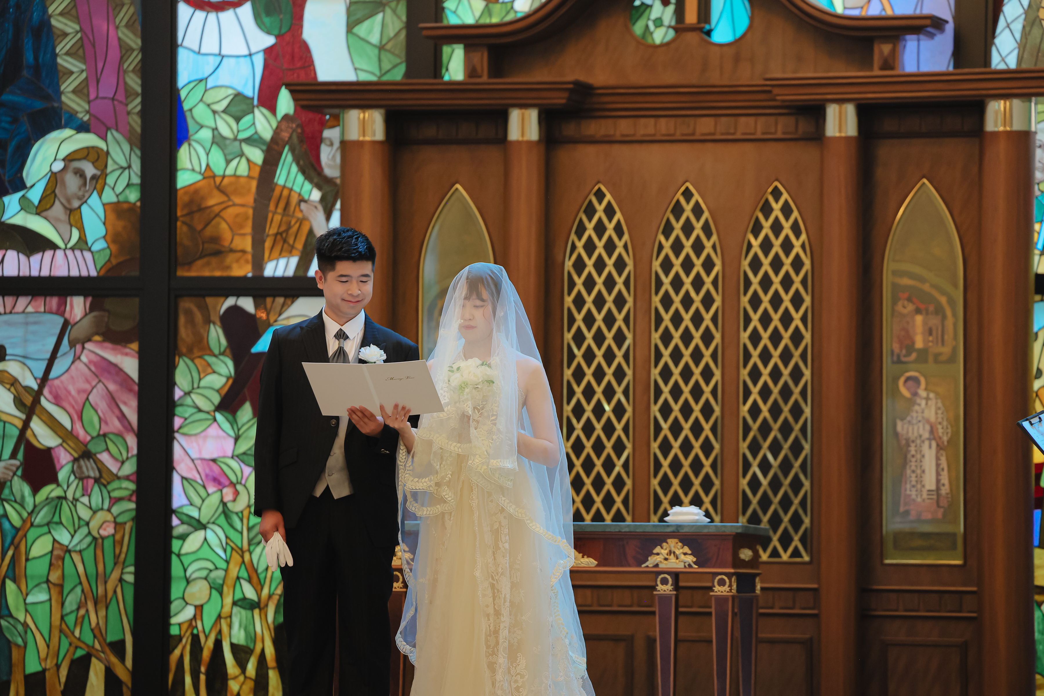 中国からお越しいただいたお客様。　　ご旅行かねて結婚式を