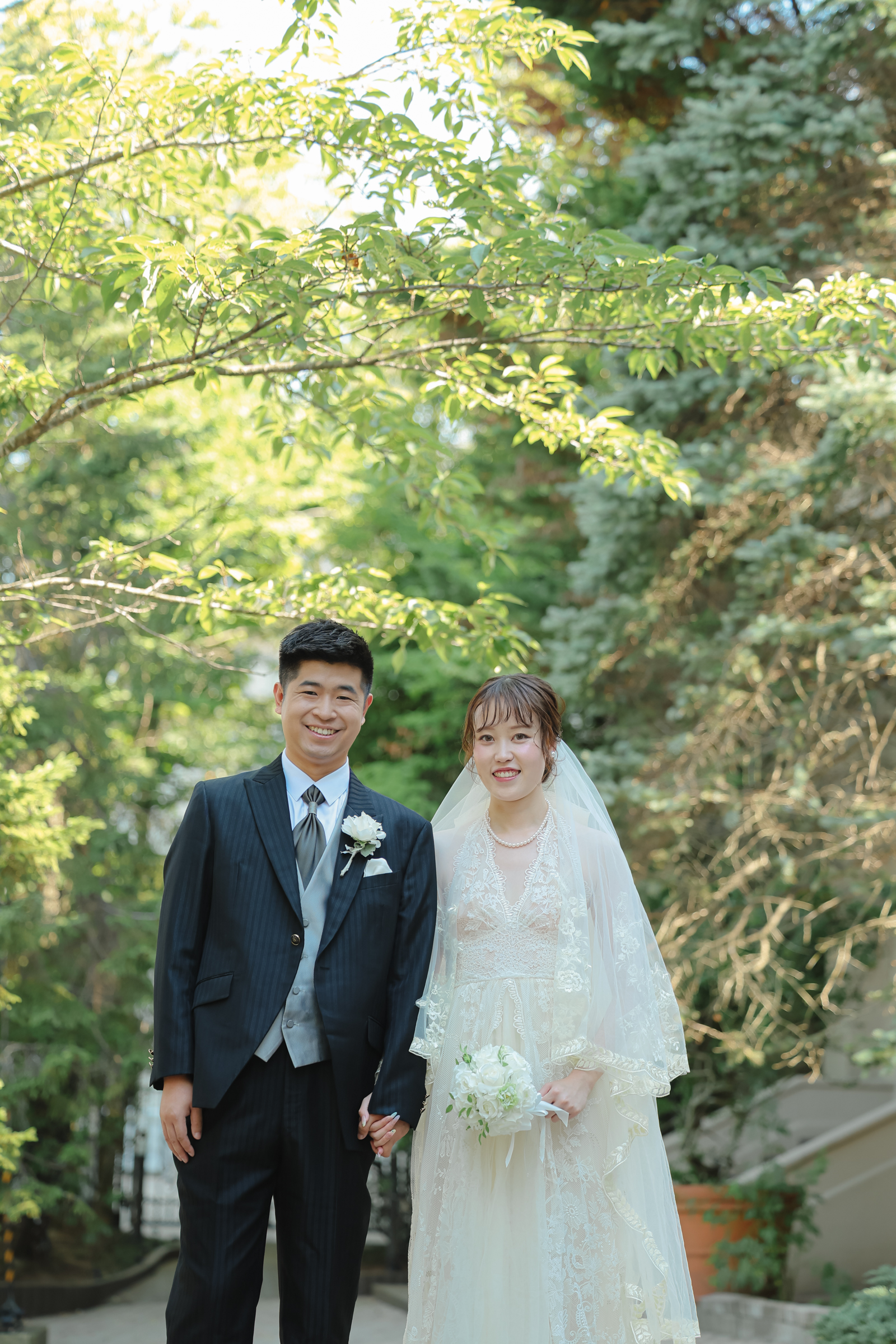 中国からお越しいただいたお客様。　　ご旅行かねて結婚式を