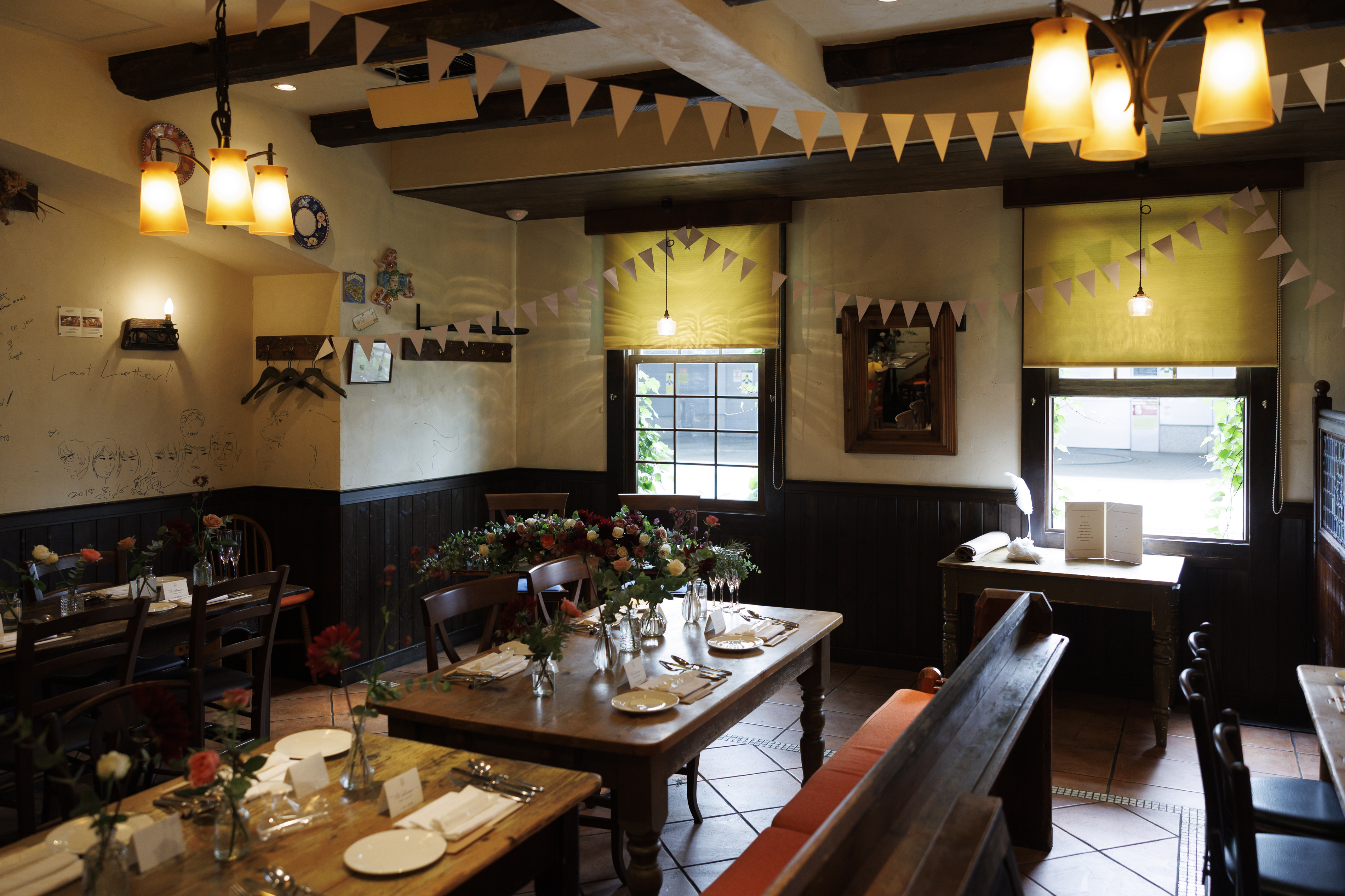 レストランウェディングで自由な結婚式を!