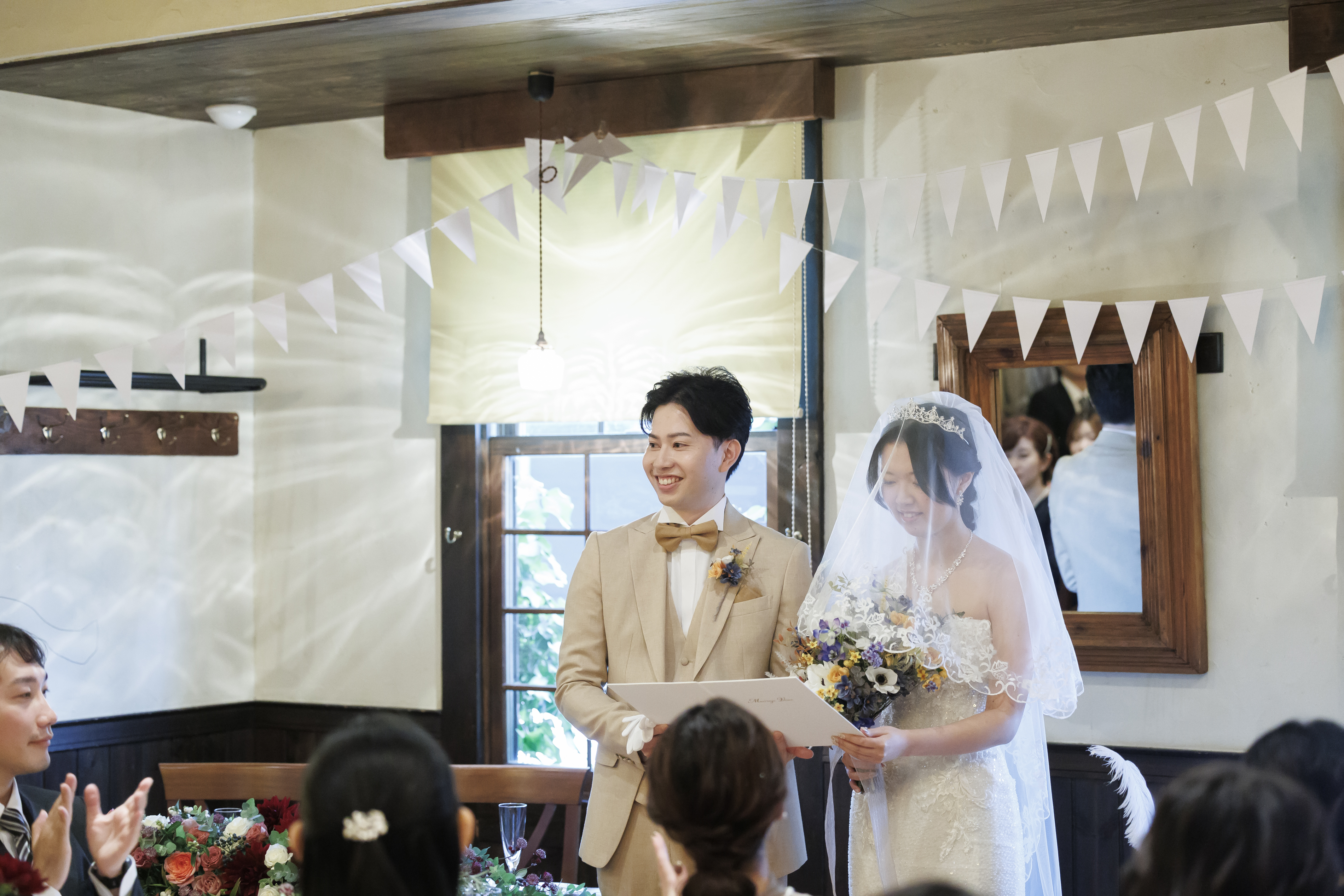 レストランウェディングで自由な結婚式を!