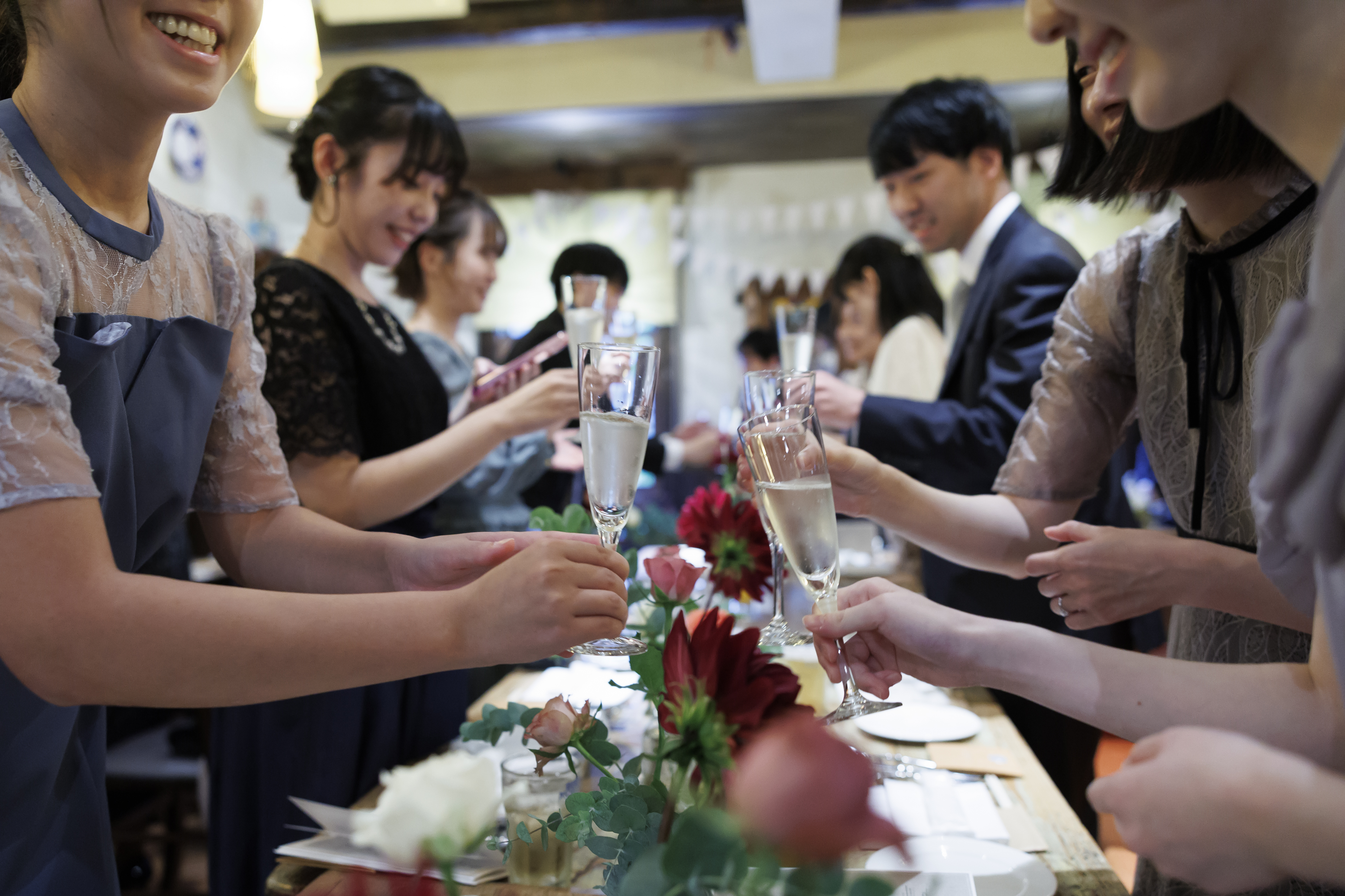 レストランウェディングで自由な結婚式を!