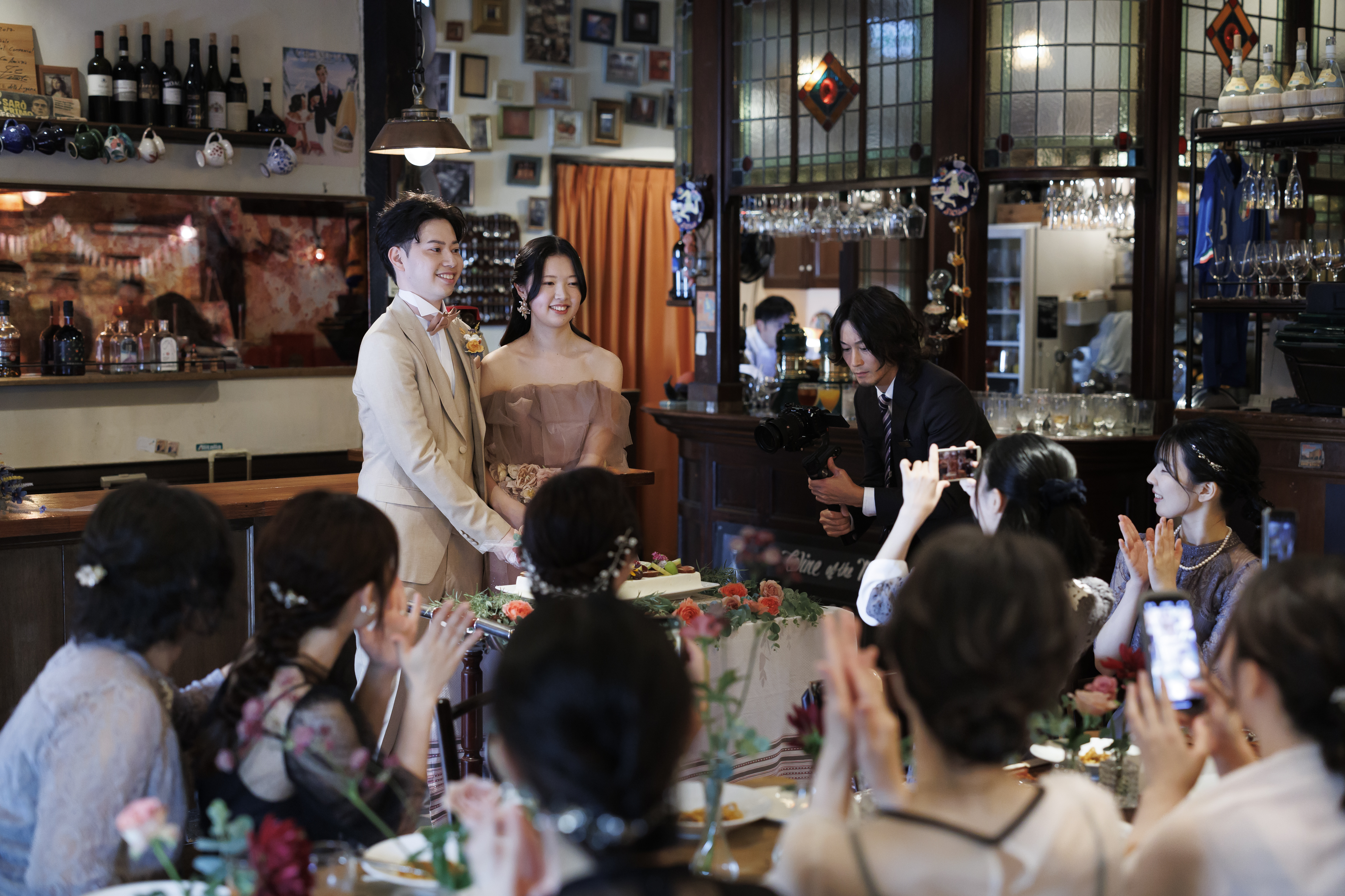 レストランウェディングで自由な結婚式を!