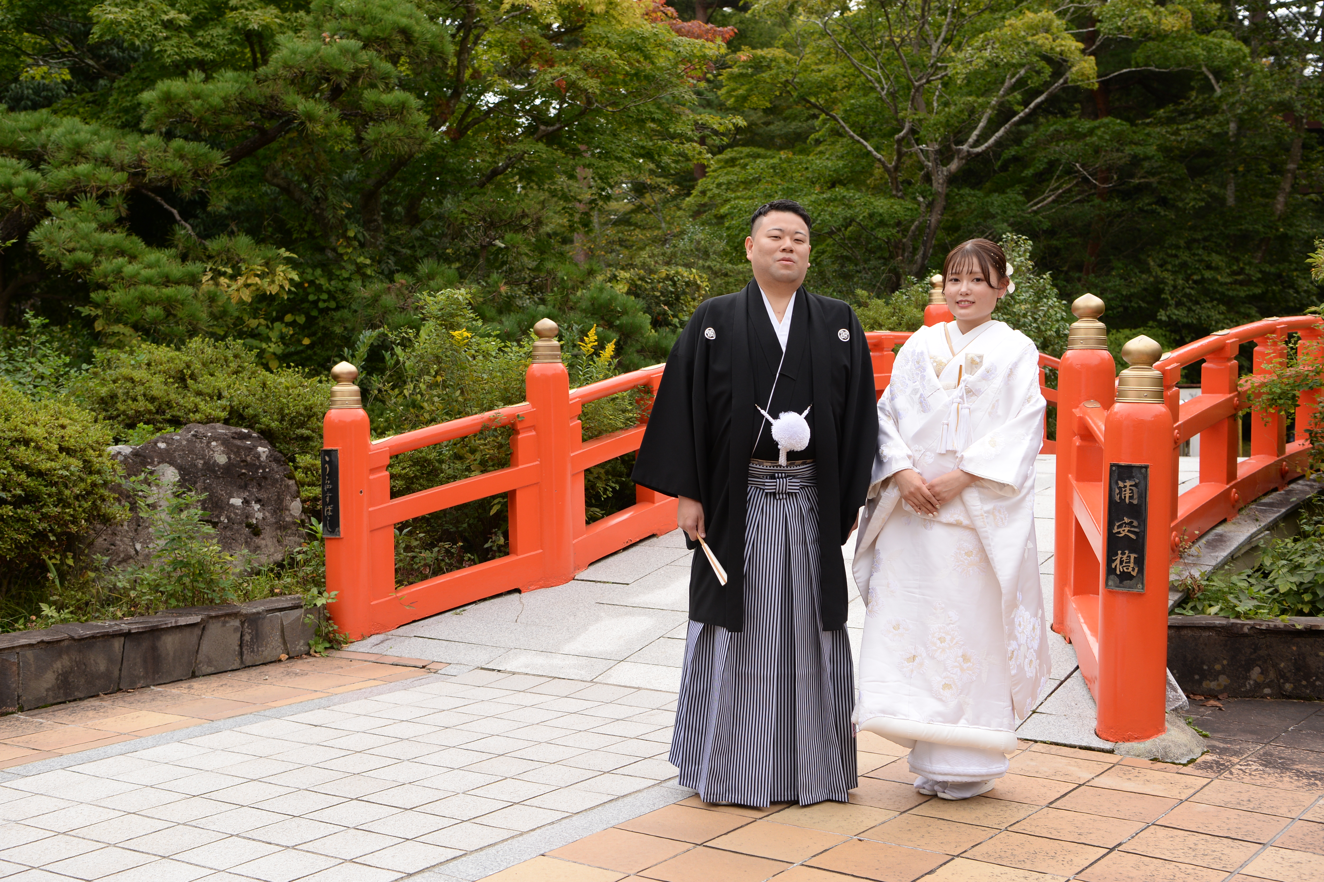 秋の神社式~白無垢で挙式、色打掛でロケーション撮影~