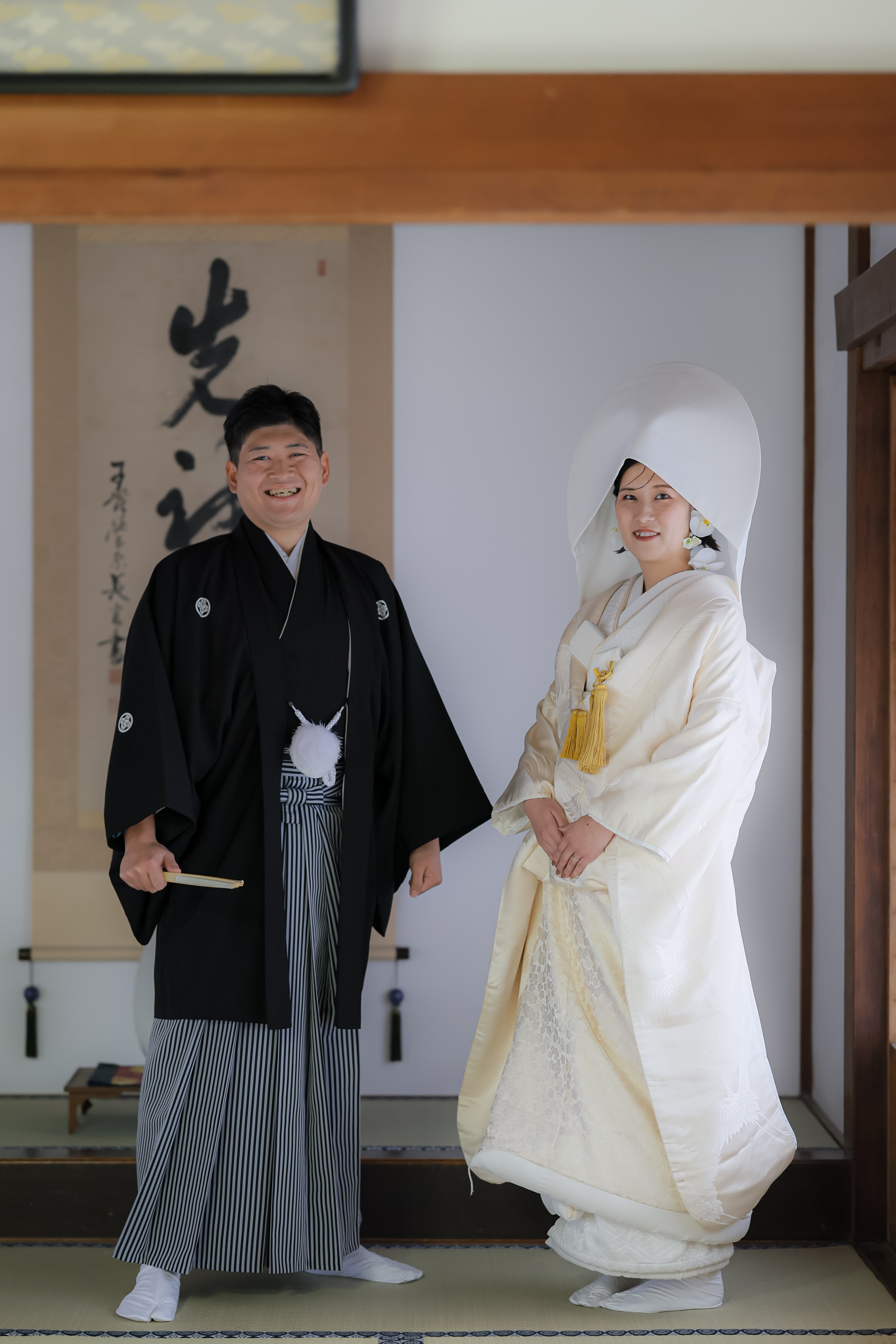 秋の鹽竈神社で結婚式 ~紅葉を感じながらのロケーション撮影~