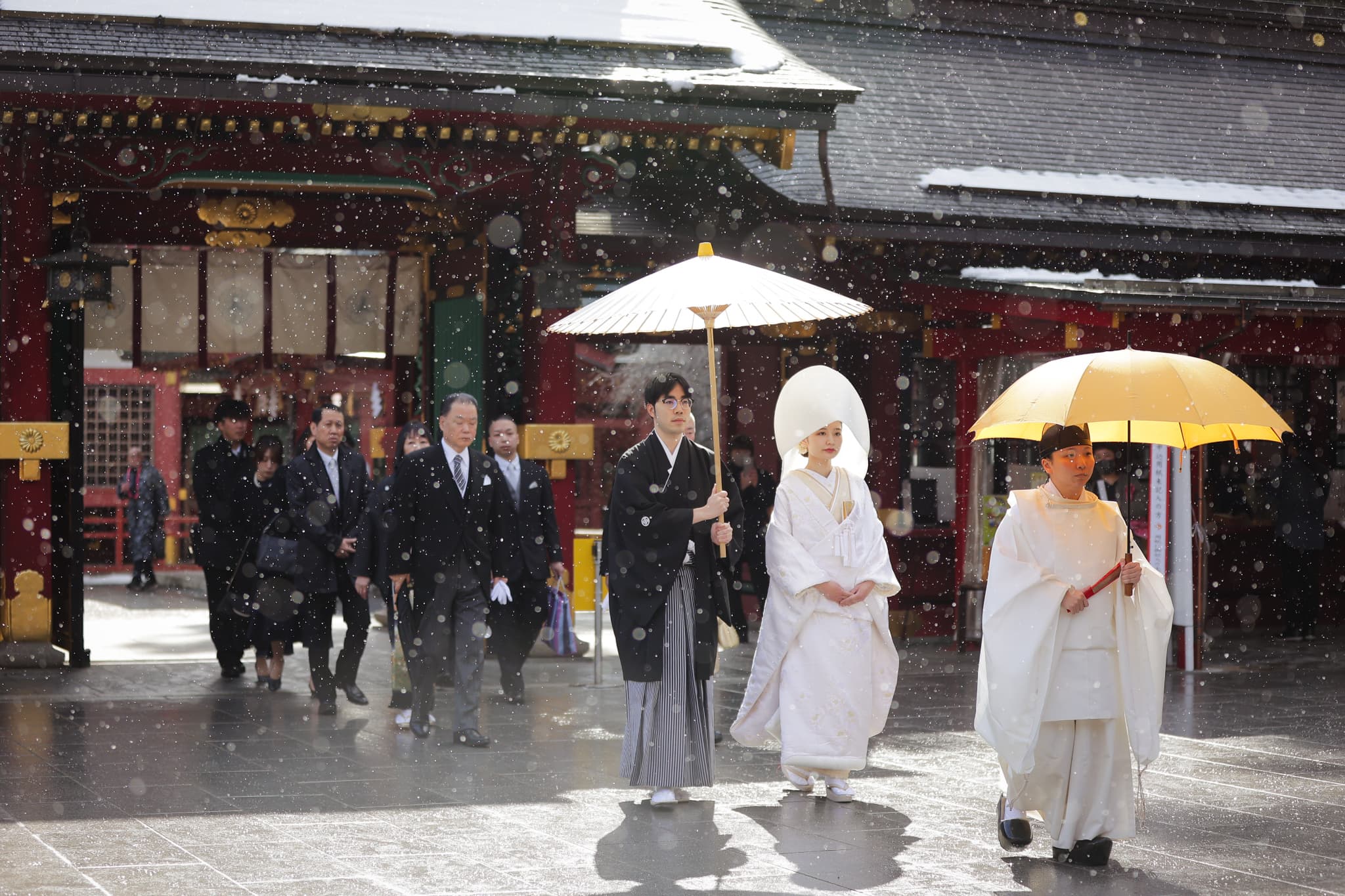 鹽竈神社での挙式+ロケーション撮影