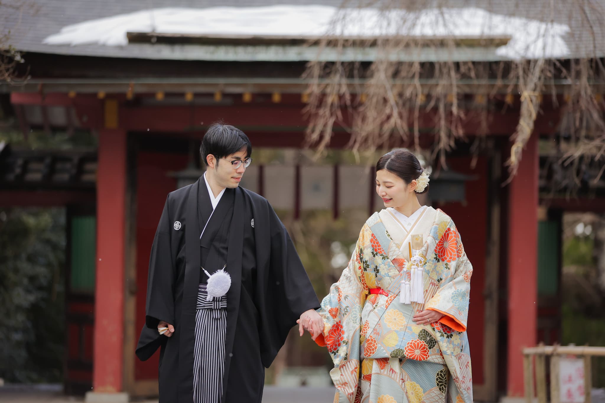 鹽竈神社での挙式+ロケーション撮影