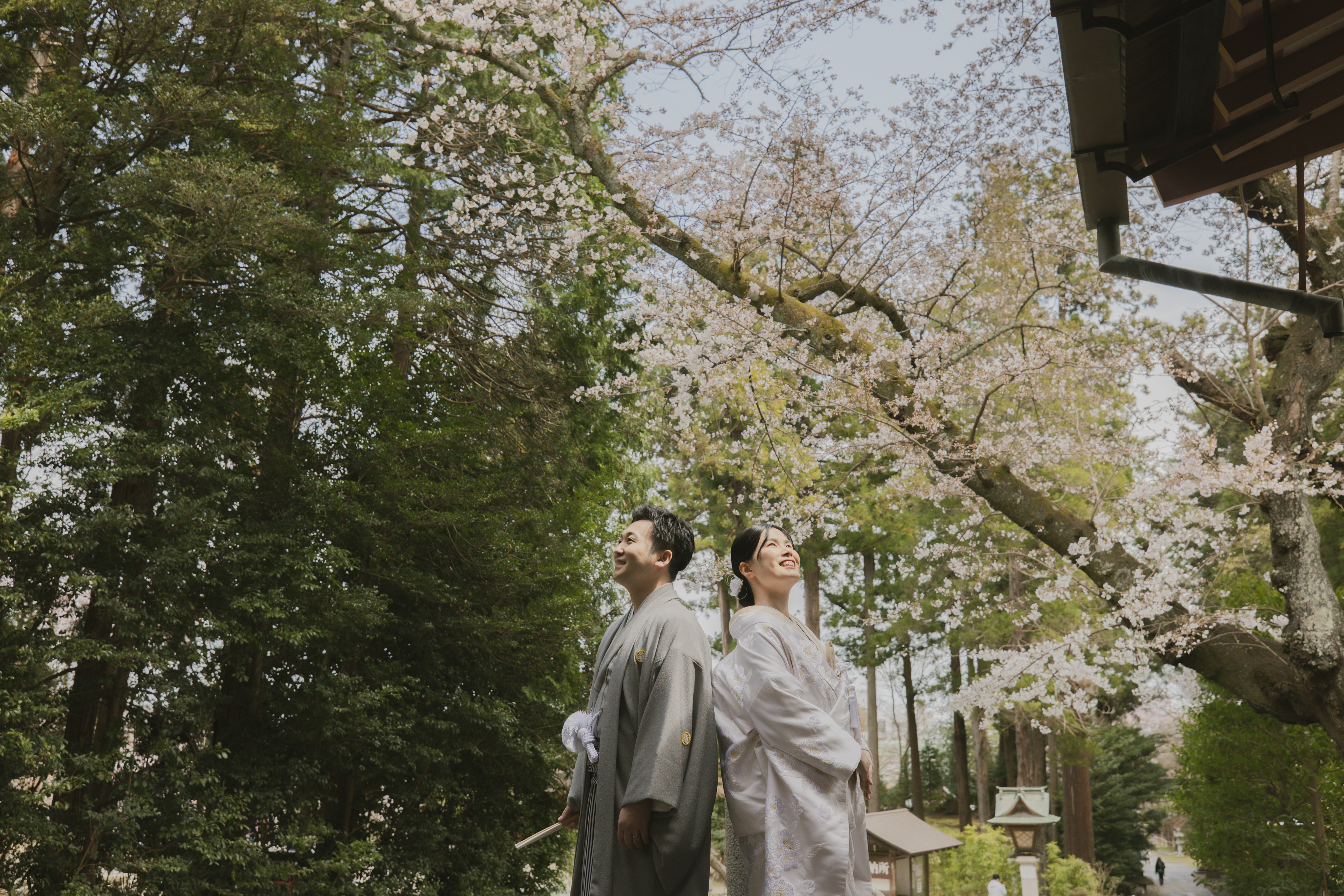 春の桜感じる結婚式　～大切な家族と友人と～