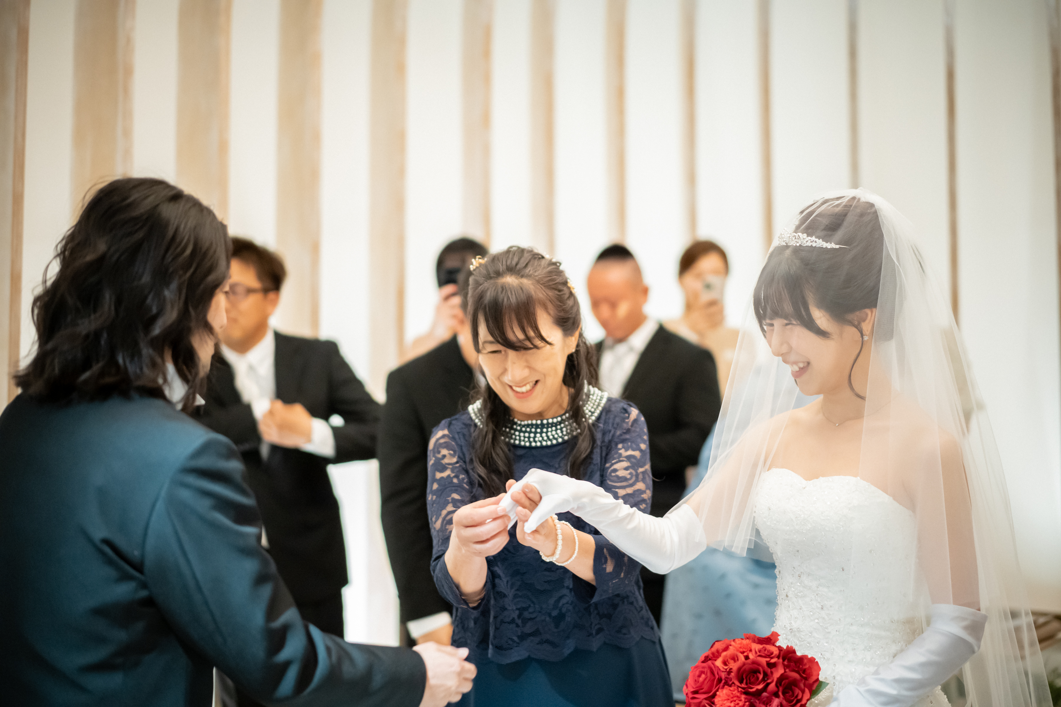 笑顔と涙のご結婚式