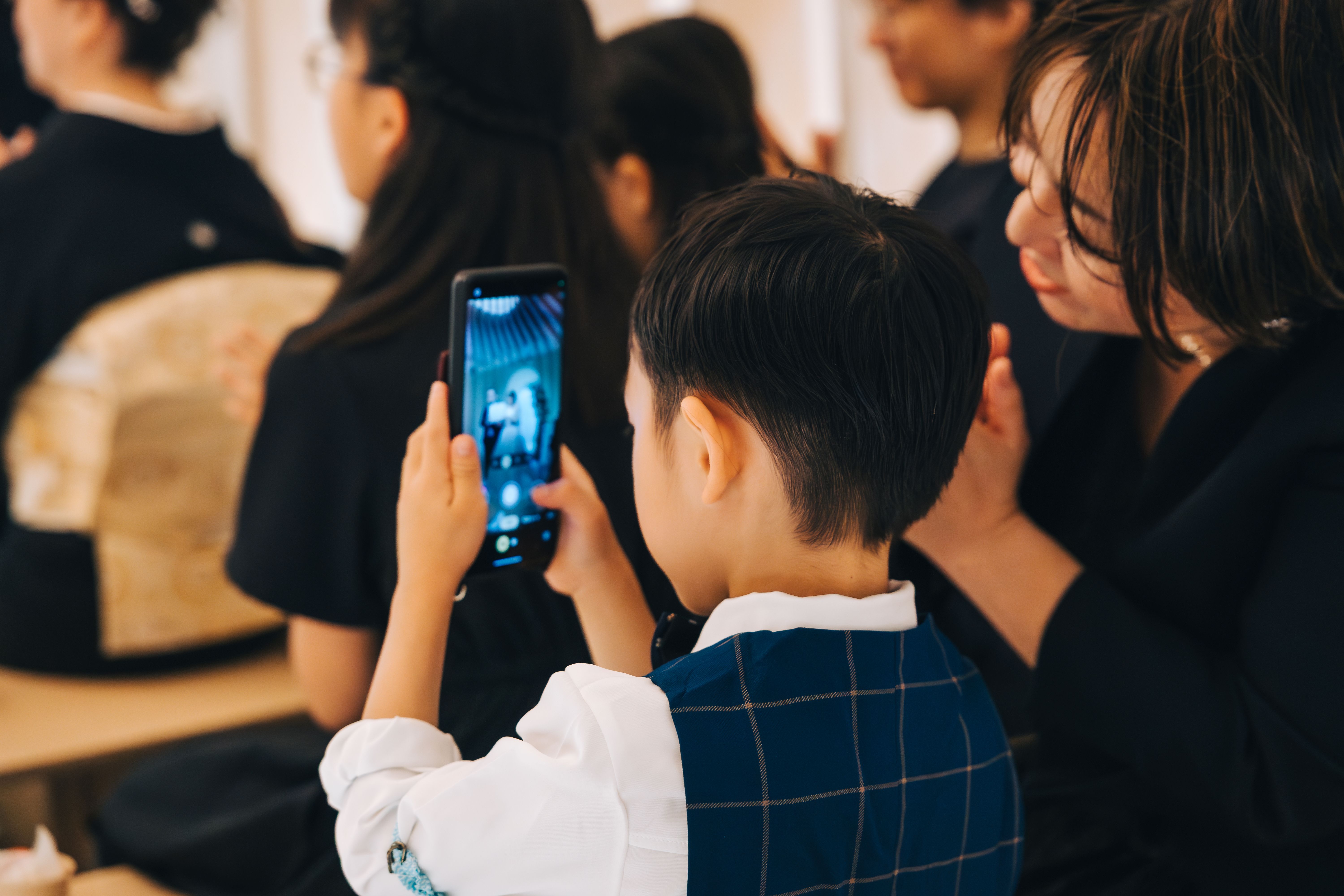 小さなカメラマン