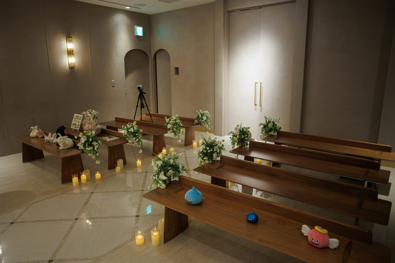 ナイトウェディングのお写真🕯