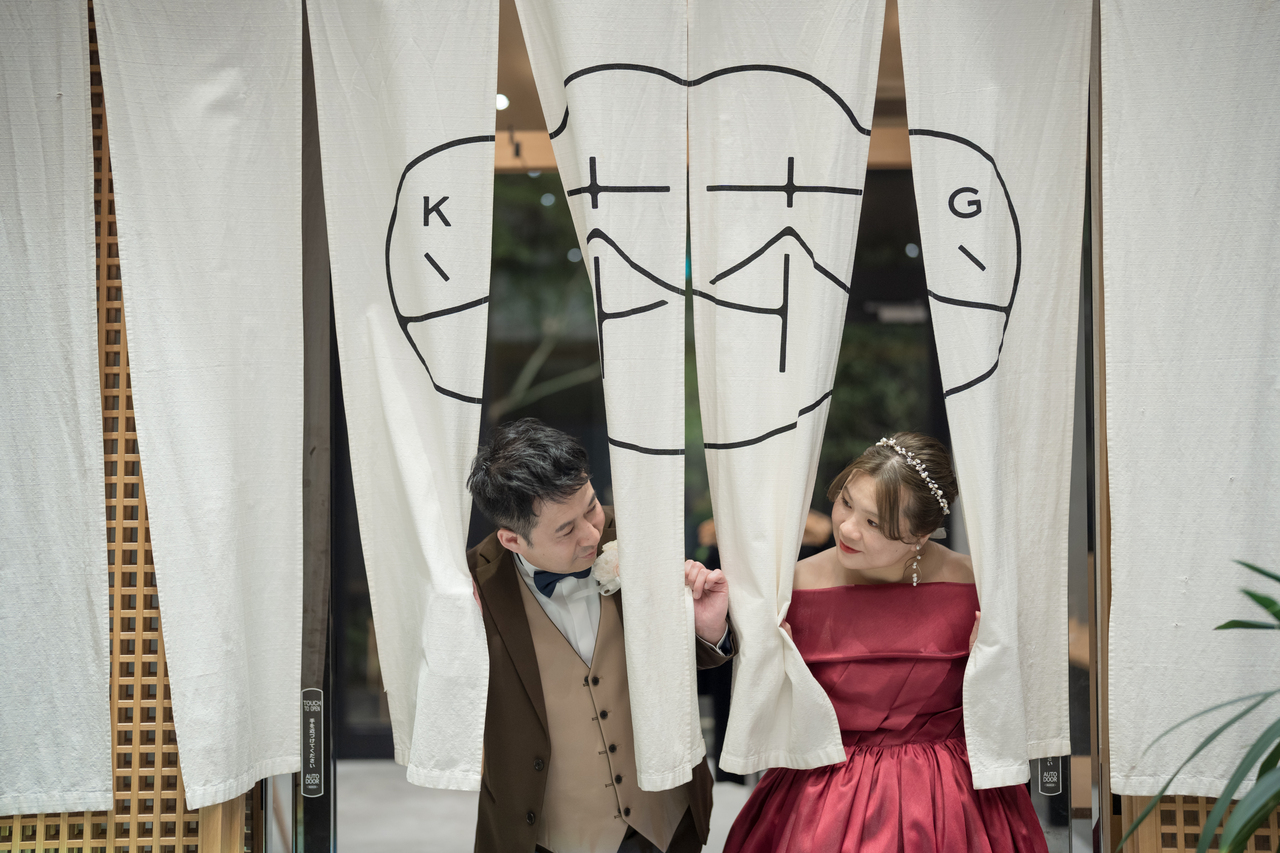 レストランKIGIでのお色直し👗💖