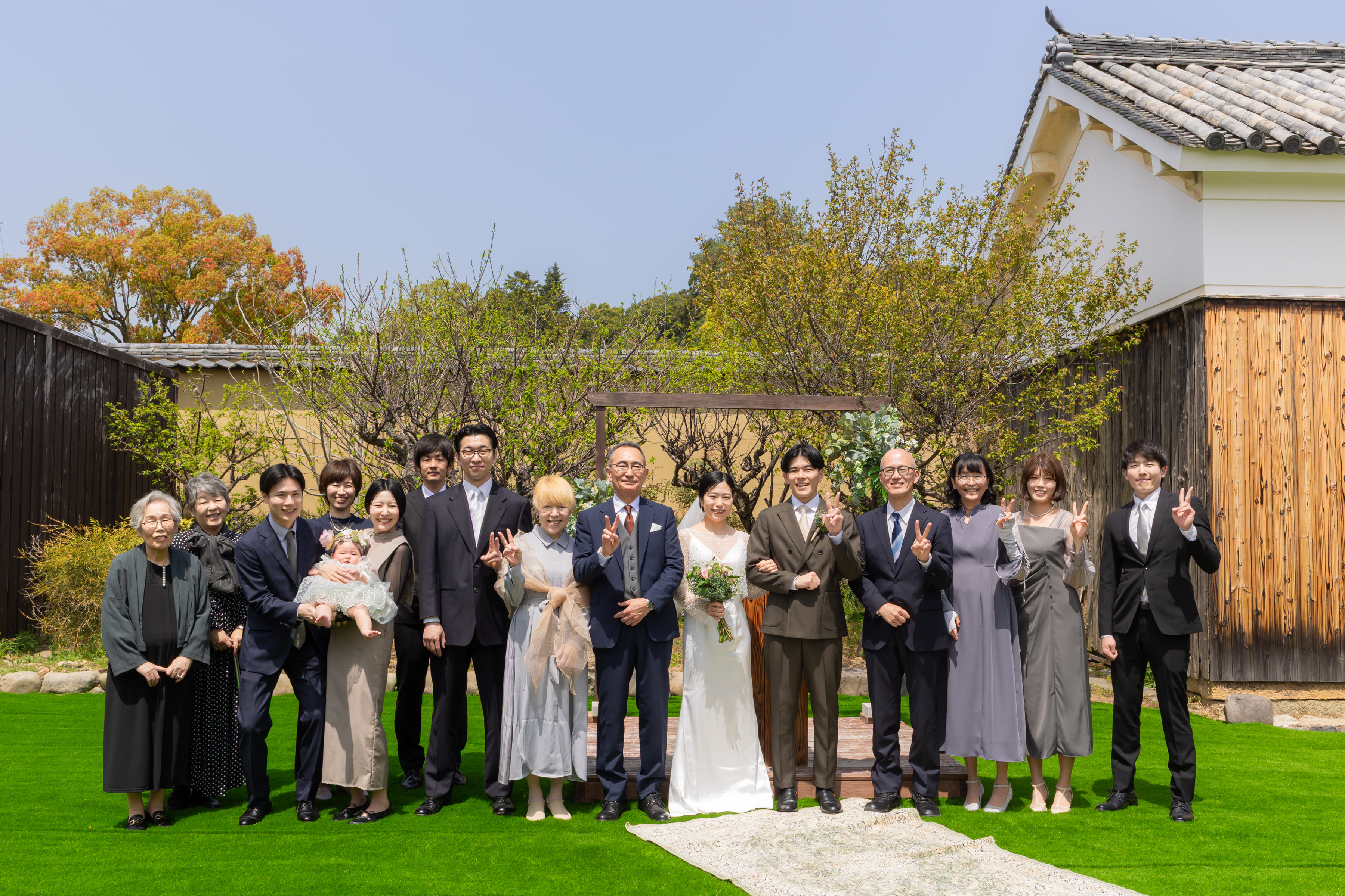 自然と調和した、心温まる古民家ウェディング