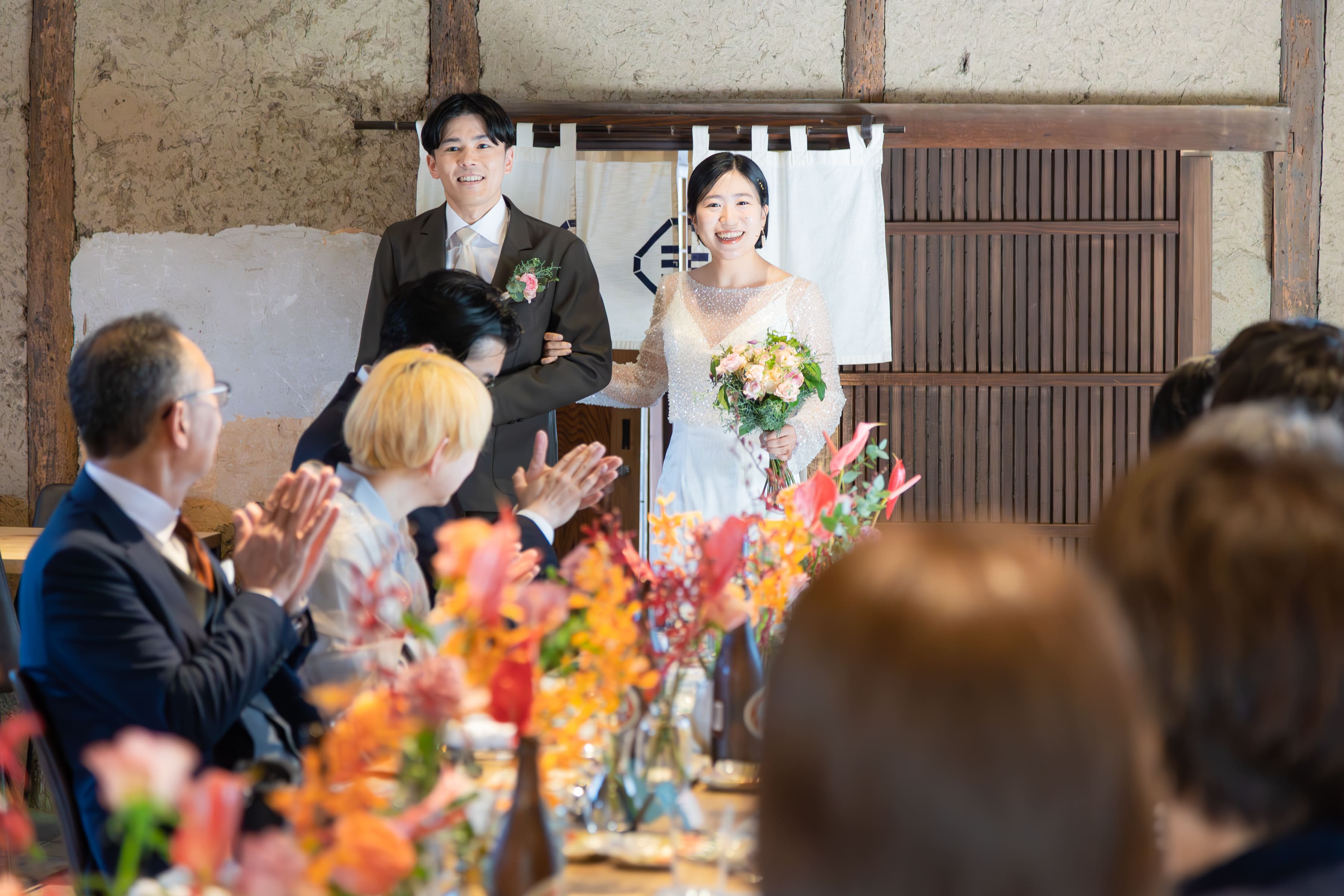 自然と調和した、心温まる古民家ウェディング
