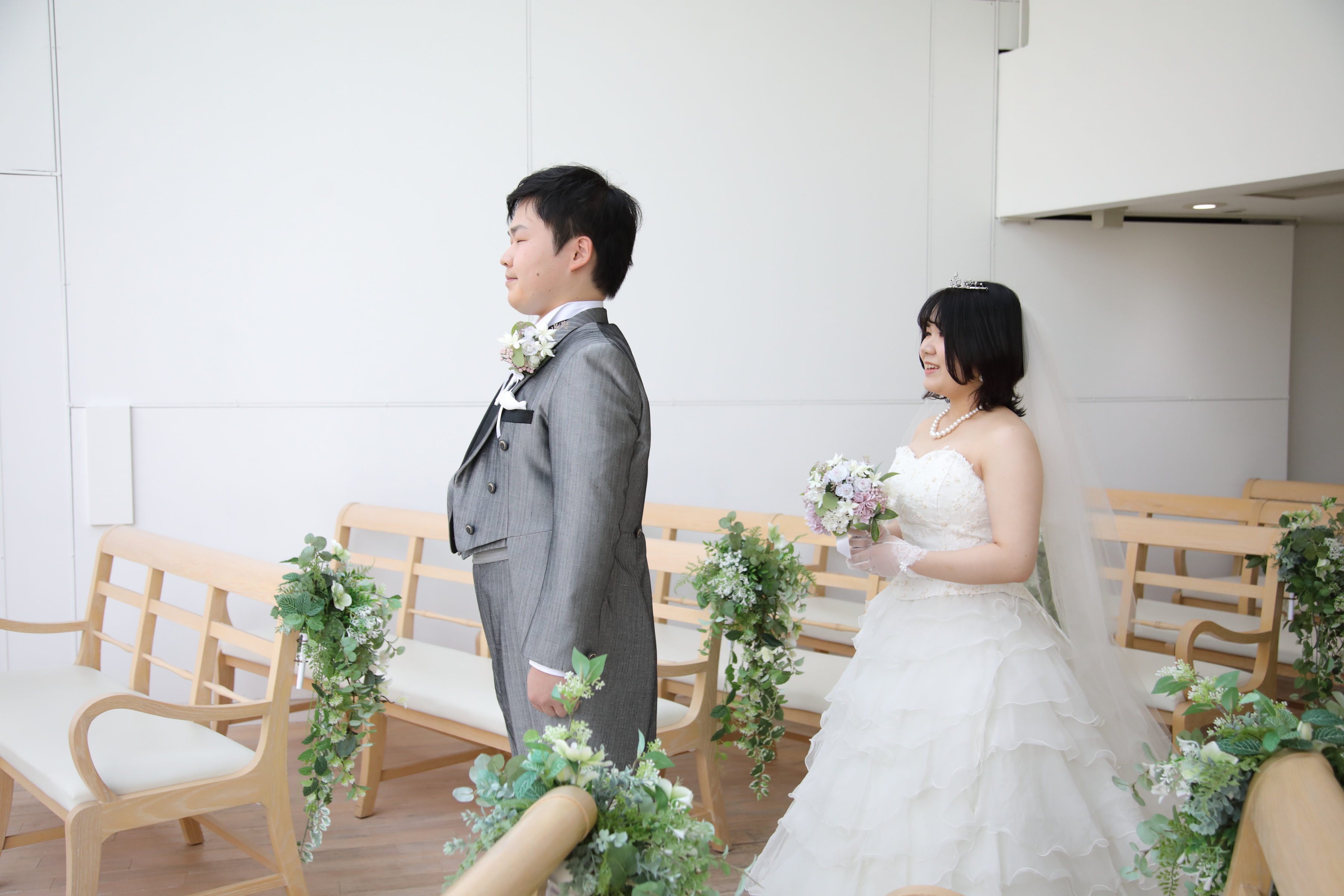 とても笑顔が素敵なお2人♪