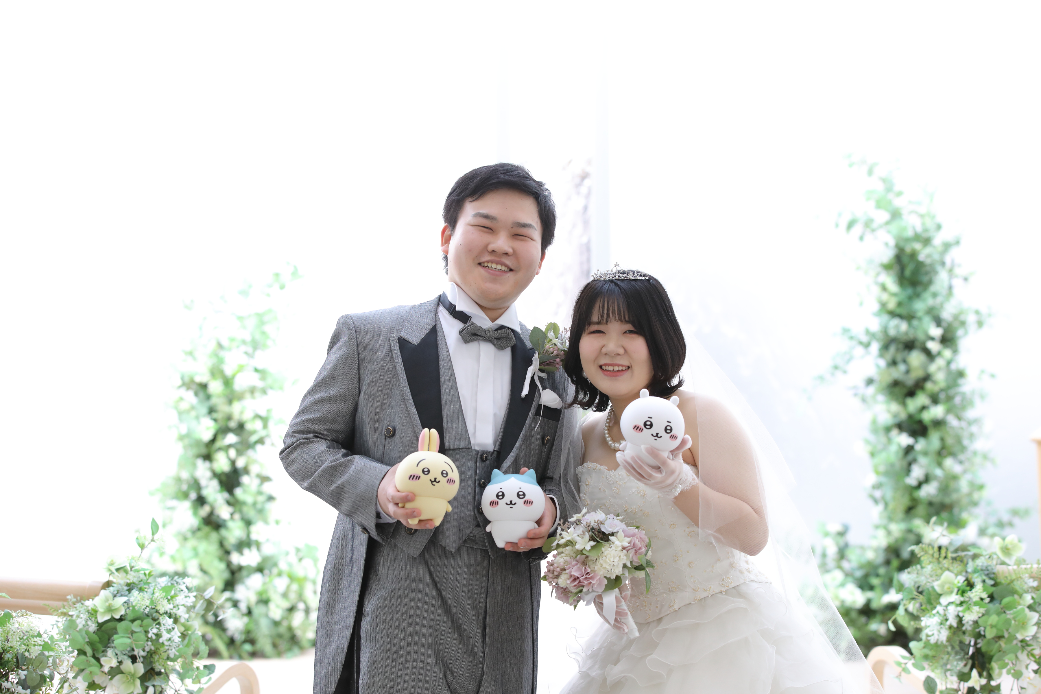 とても笑顔が素敵なお2人♪