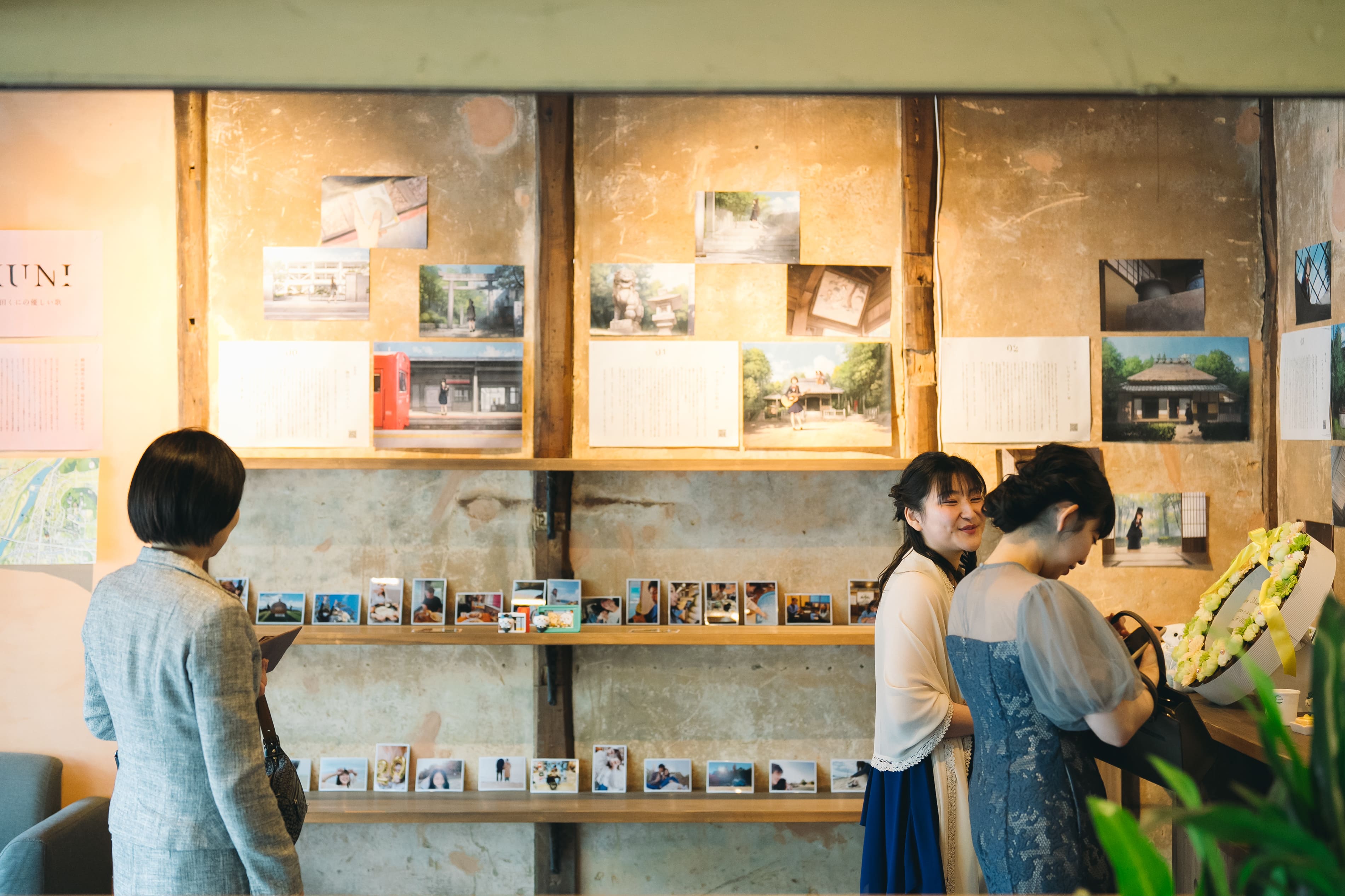 雨音と共に誓う、温かな古民家の人前式