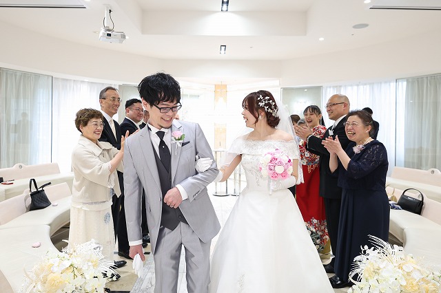 小さな結婚式神戸モザイク店のウエディングレポート
