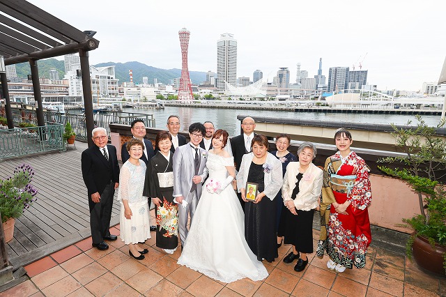 小さな結婚式神戸モザイク店のウエディングレポート