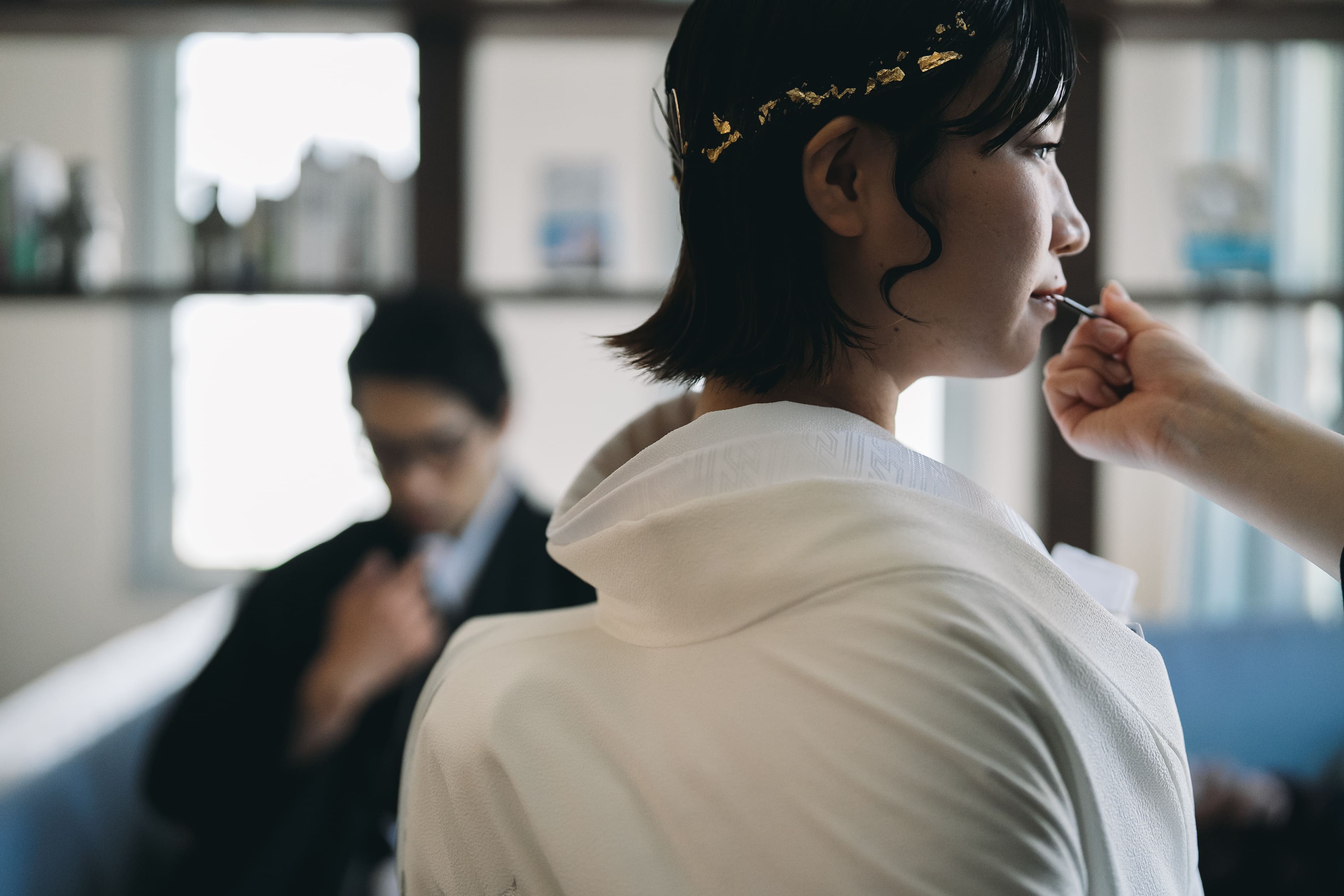 風鈴が響く、古民家で