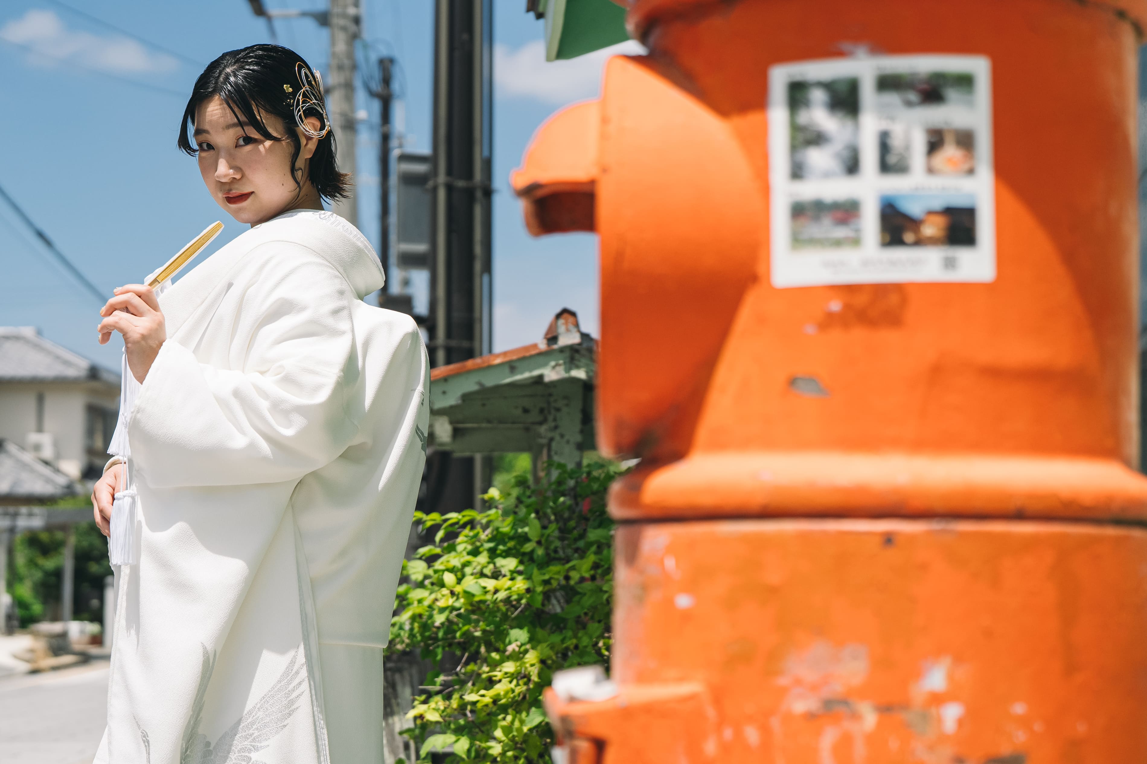 風鈴が響く、古民家で