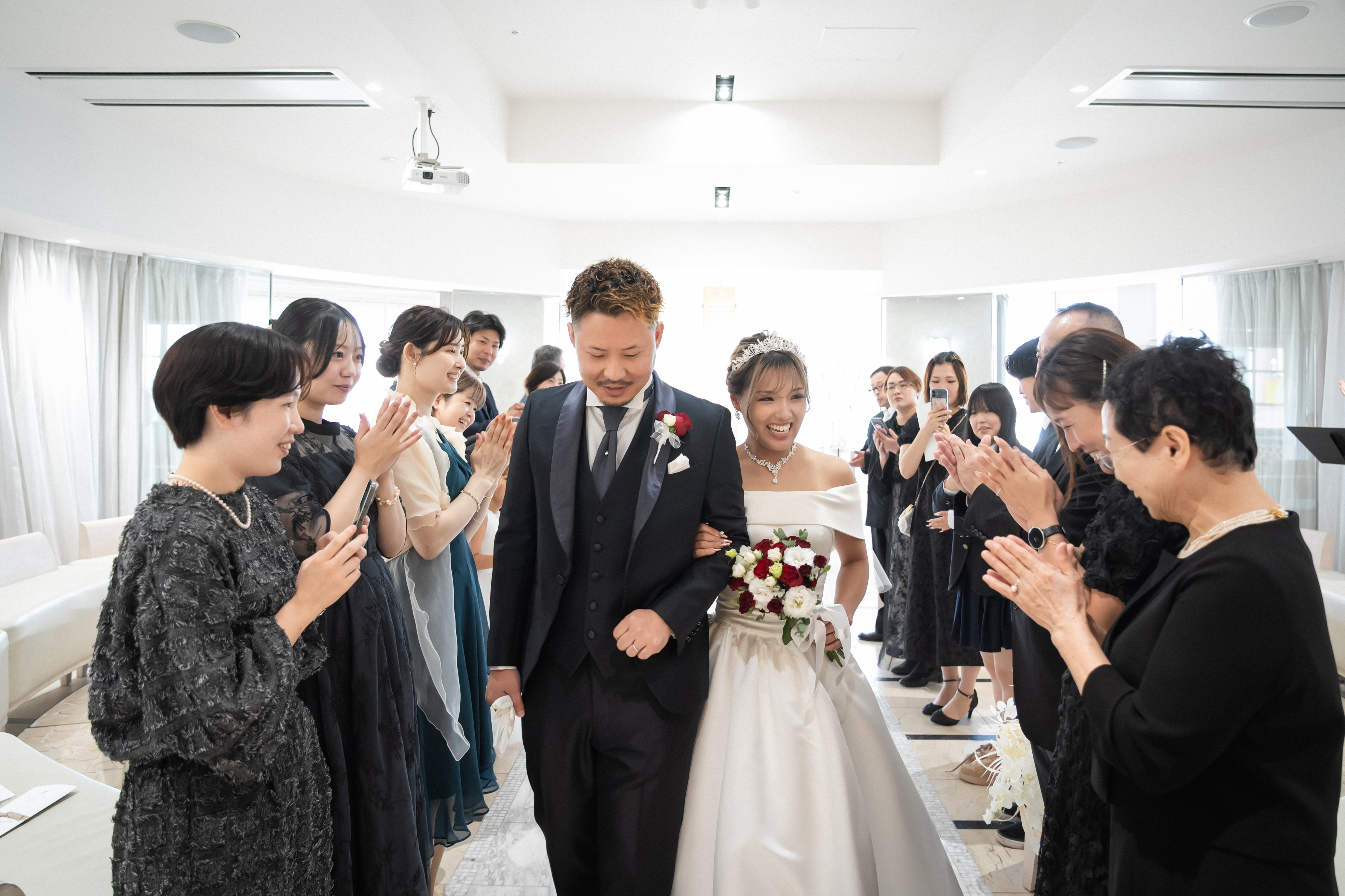 笑顔溢れる結婚式！！