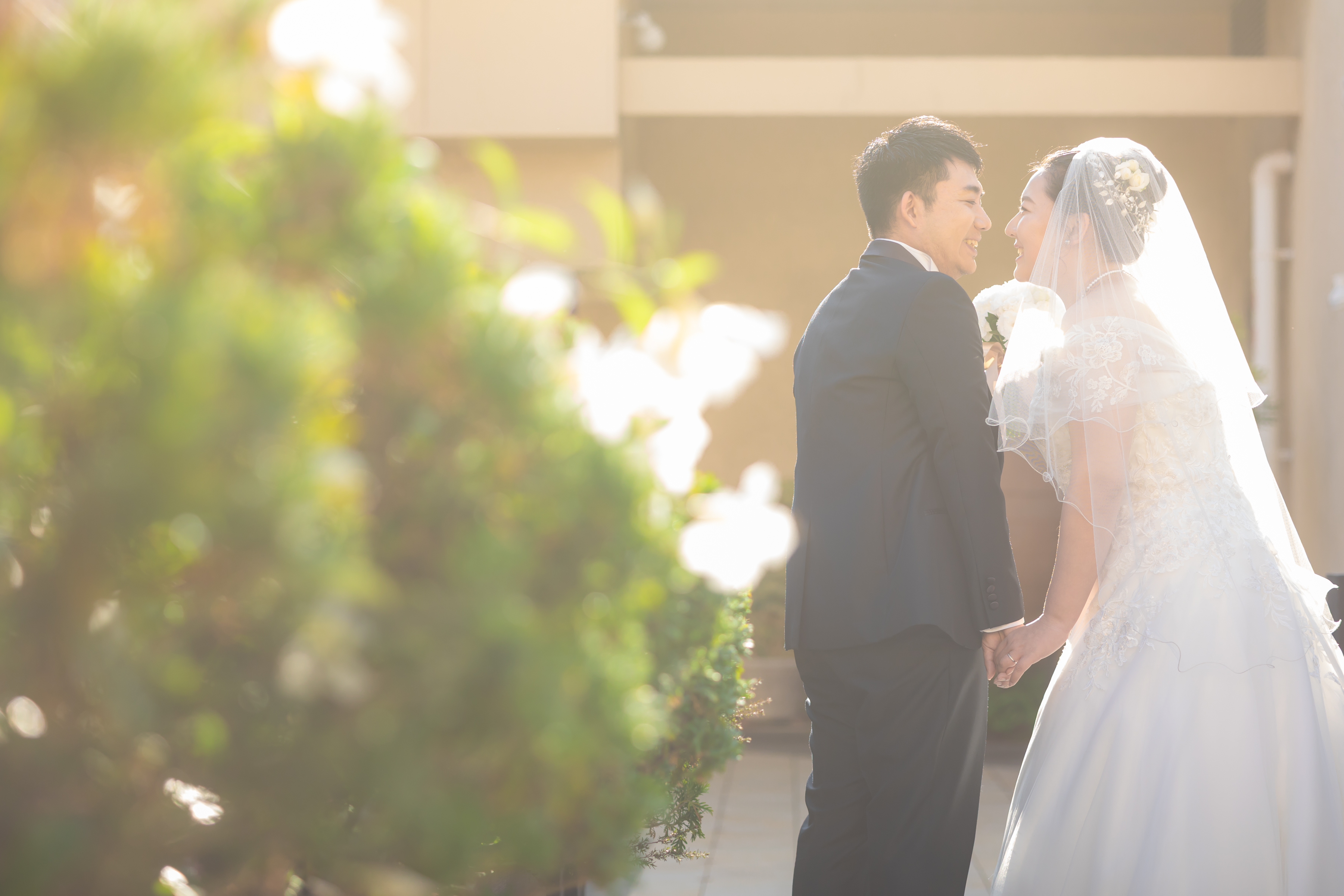 夕暮れフォトウエディング！！