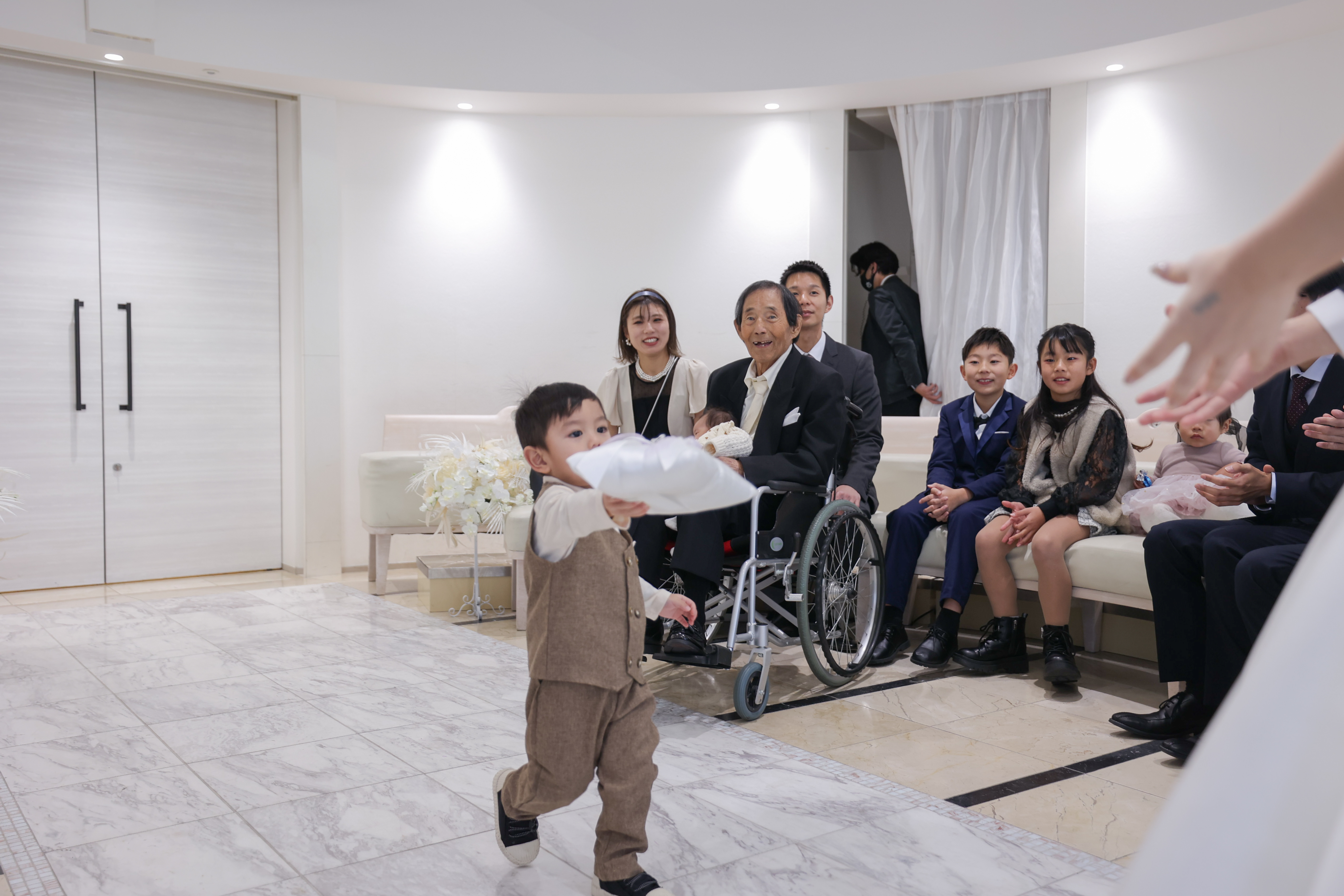 お子様との素敵な結婚式!!