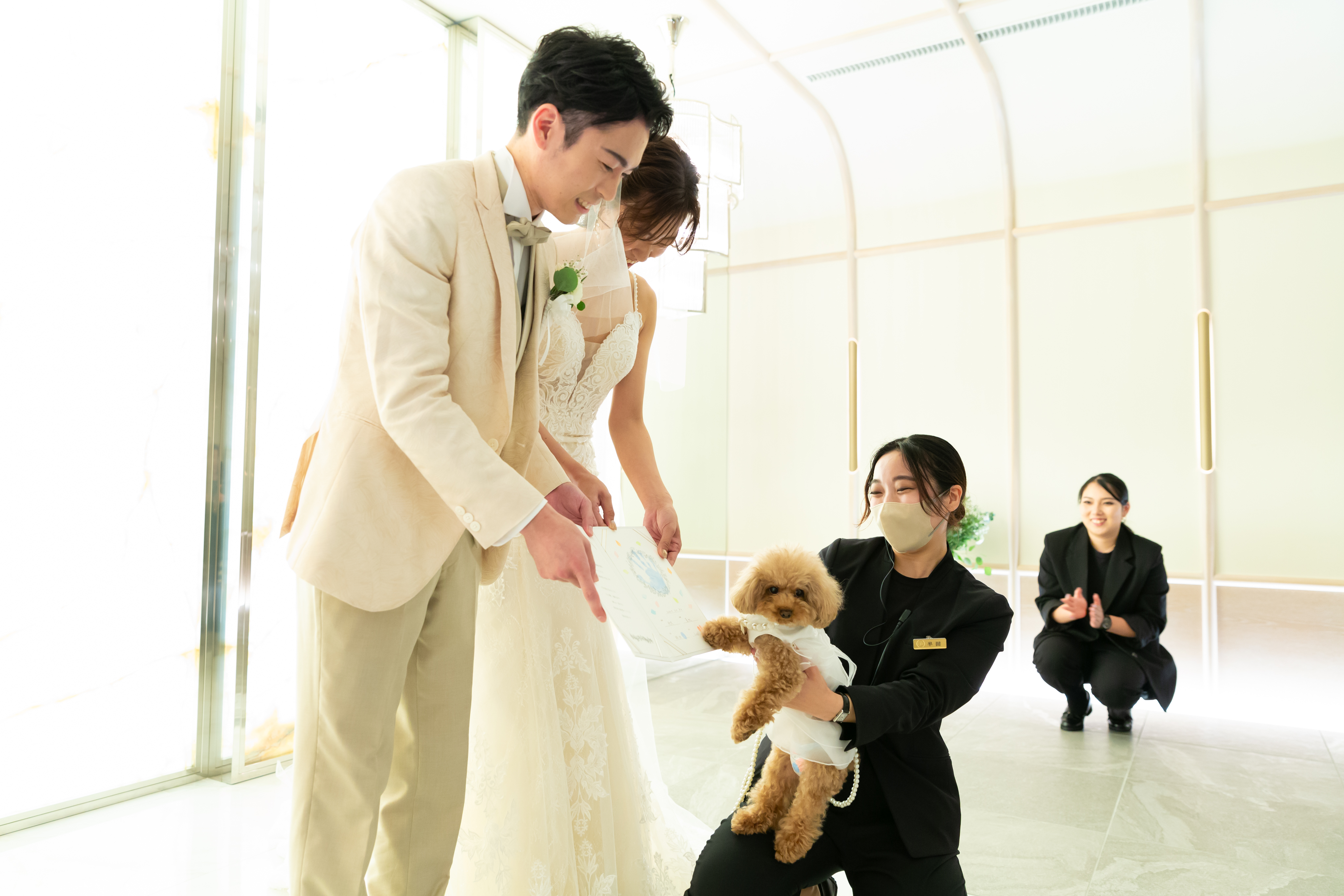 小さな結婚式横浜店～お子様・わんちゃん参加のほっこり結婚式♡～