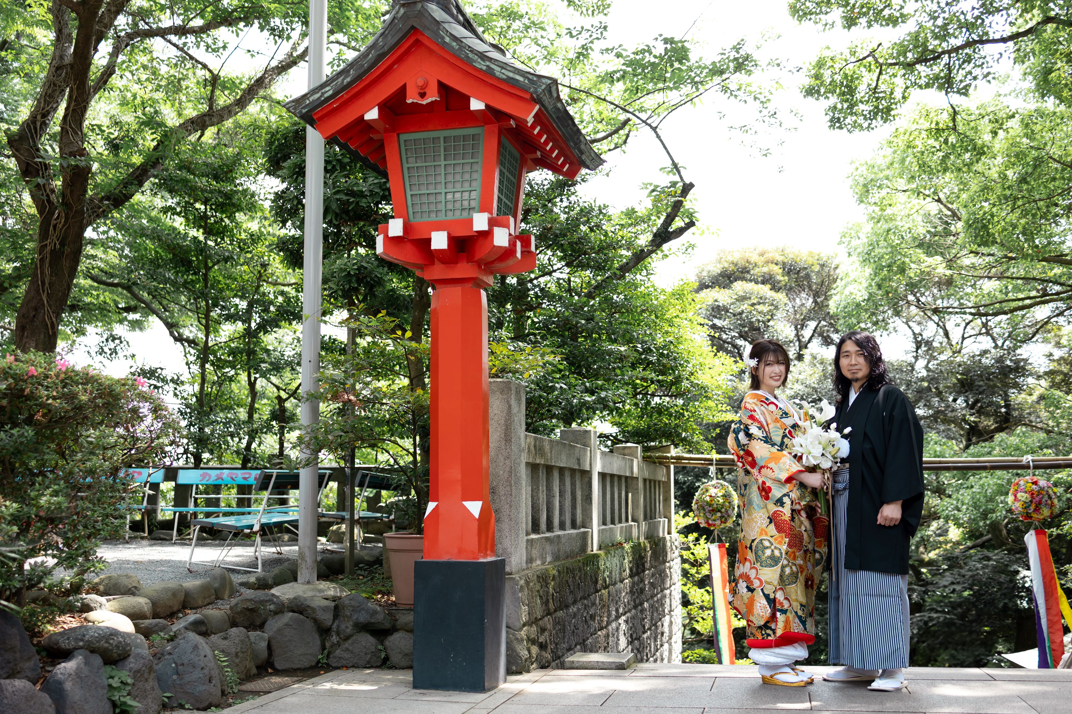 小さな結婚式横浜店～江の島の海と神社で、ふたりらしい和婚♡～