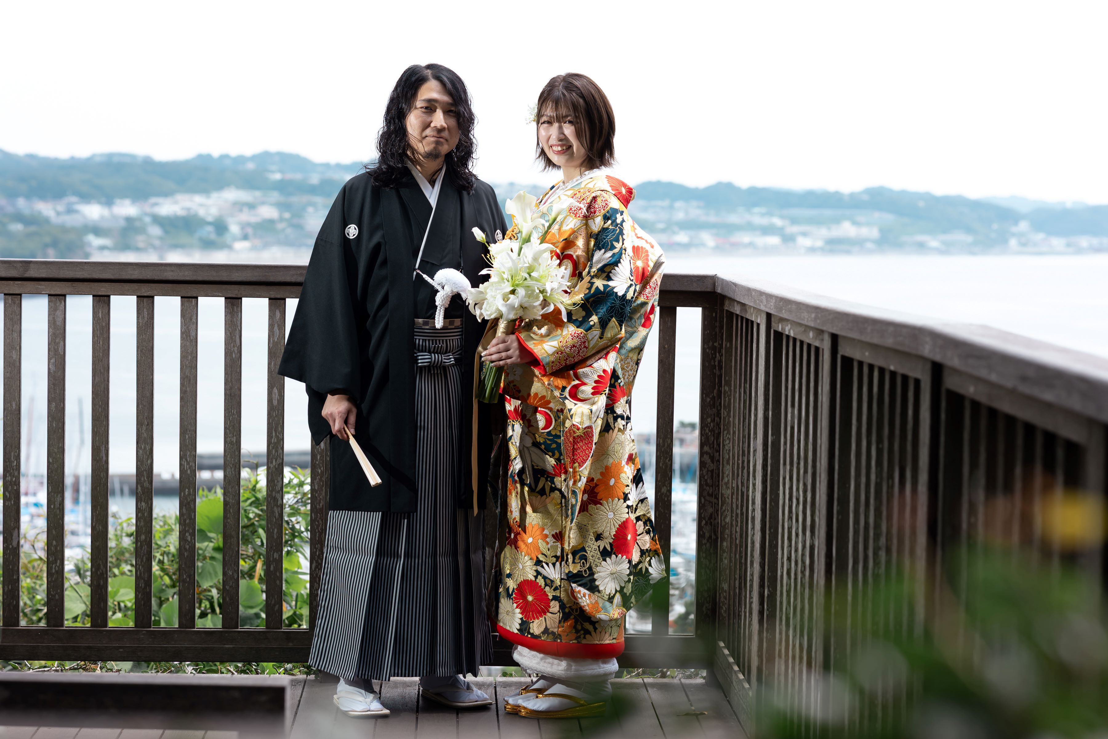小さな結婚式横浜店～江の島の海と神社で、ふたりらしい和婚♡～