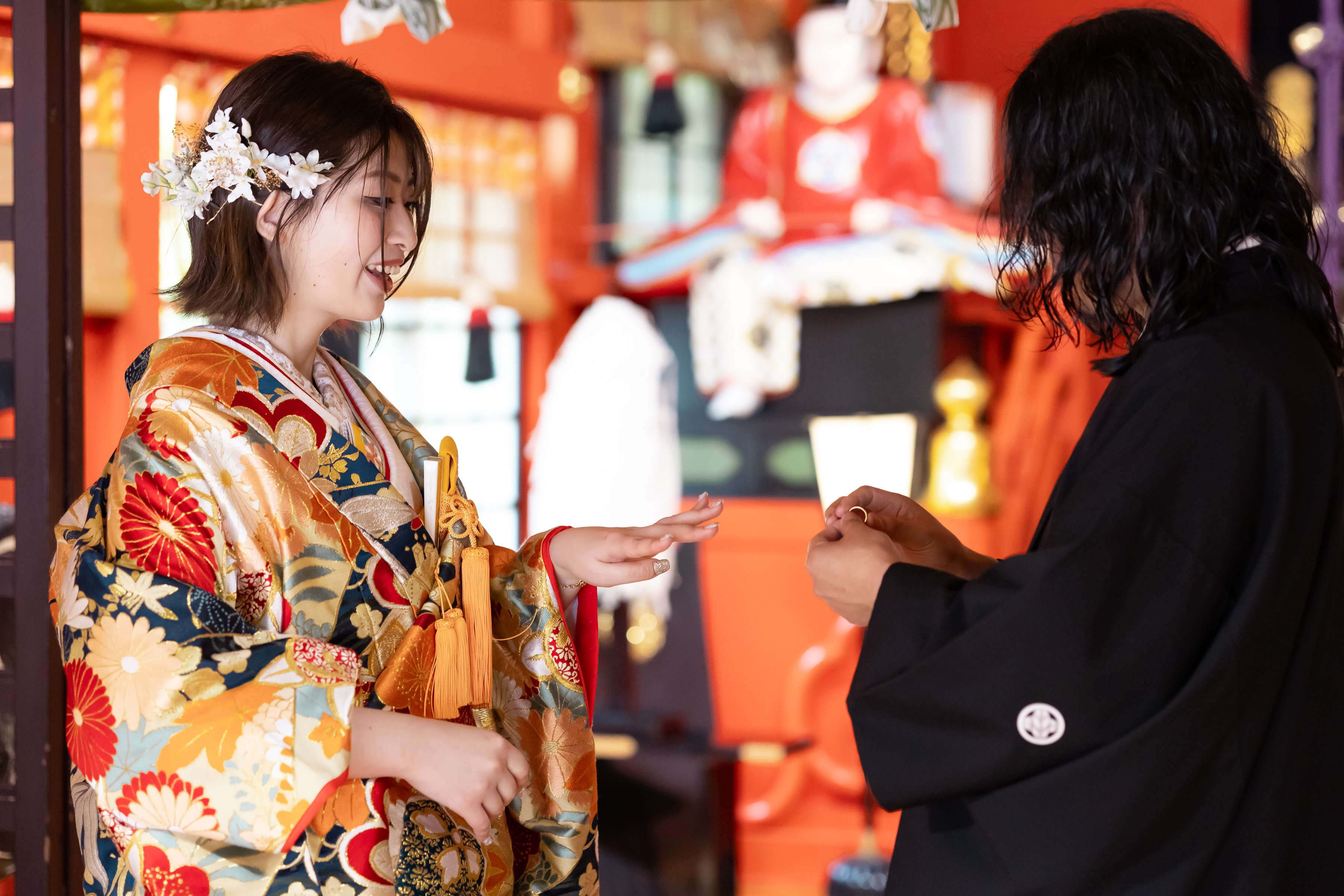 小さな結婚式横浜店～江の島の海と神社で、ふたりらしい和婚♡～