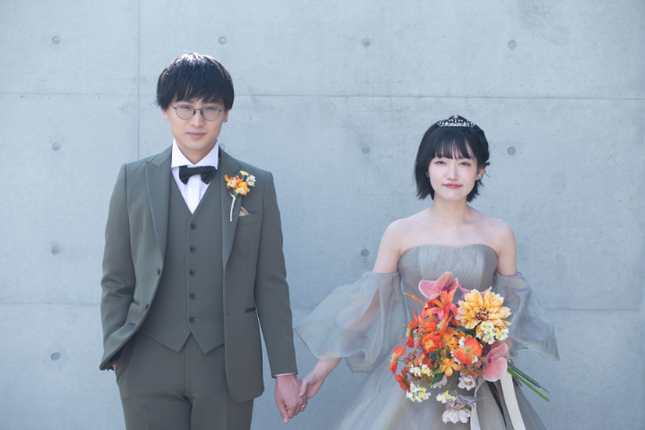 新作ドレスでフォトウエディング