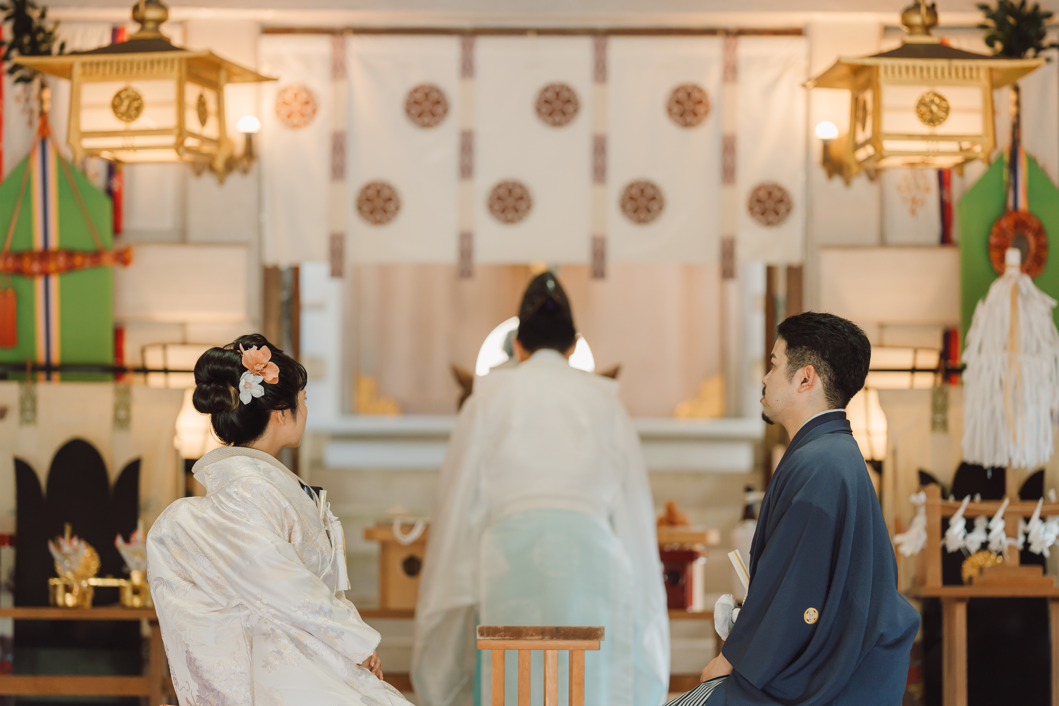 青い空と神前式~沖縄で伝統挙式~