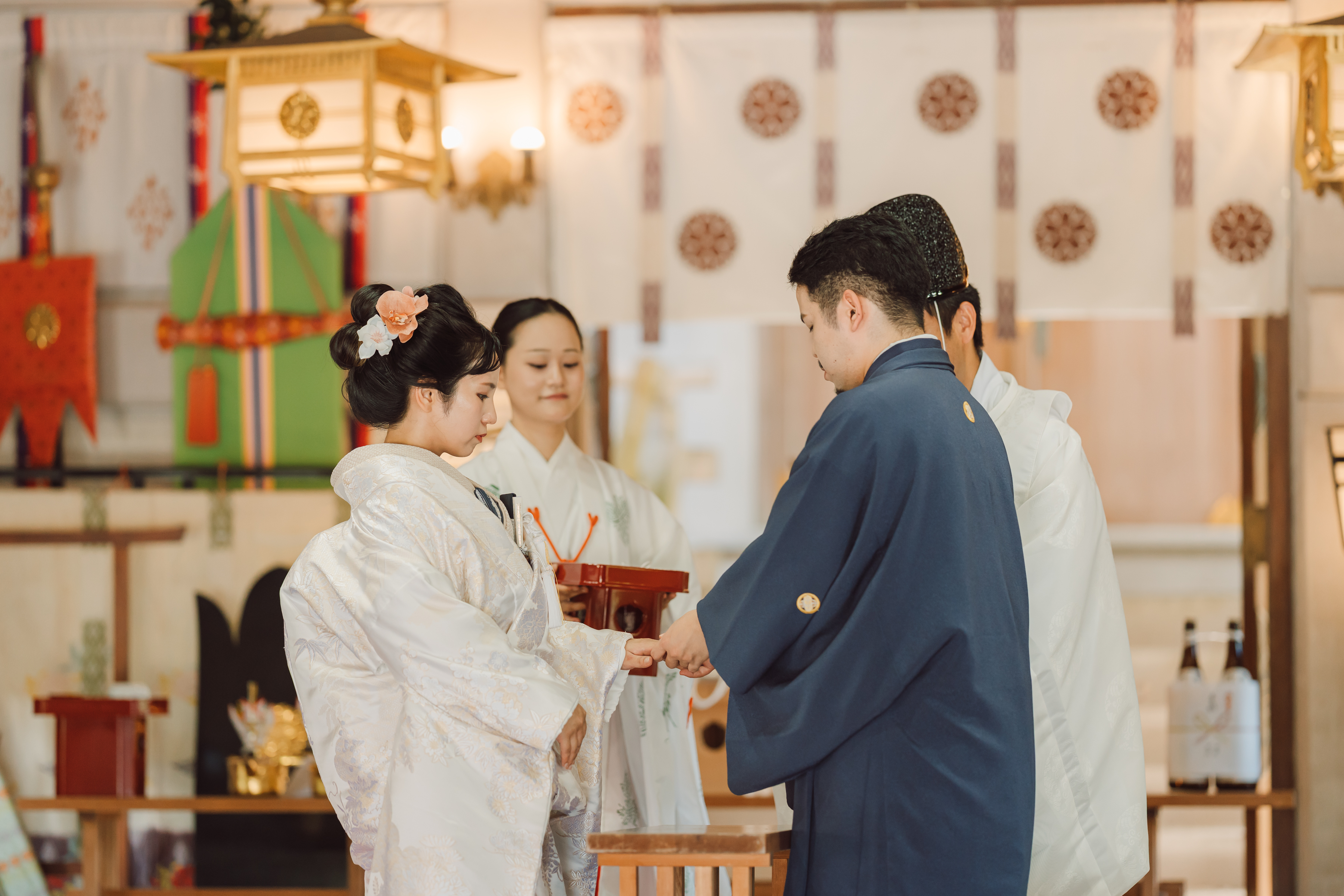 青い空と神前式~沖縄で伝統挙式~
