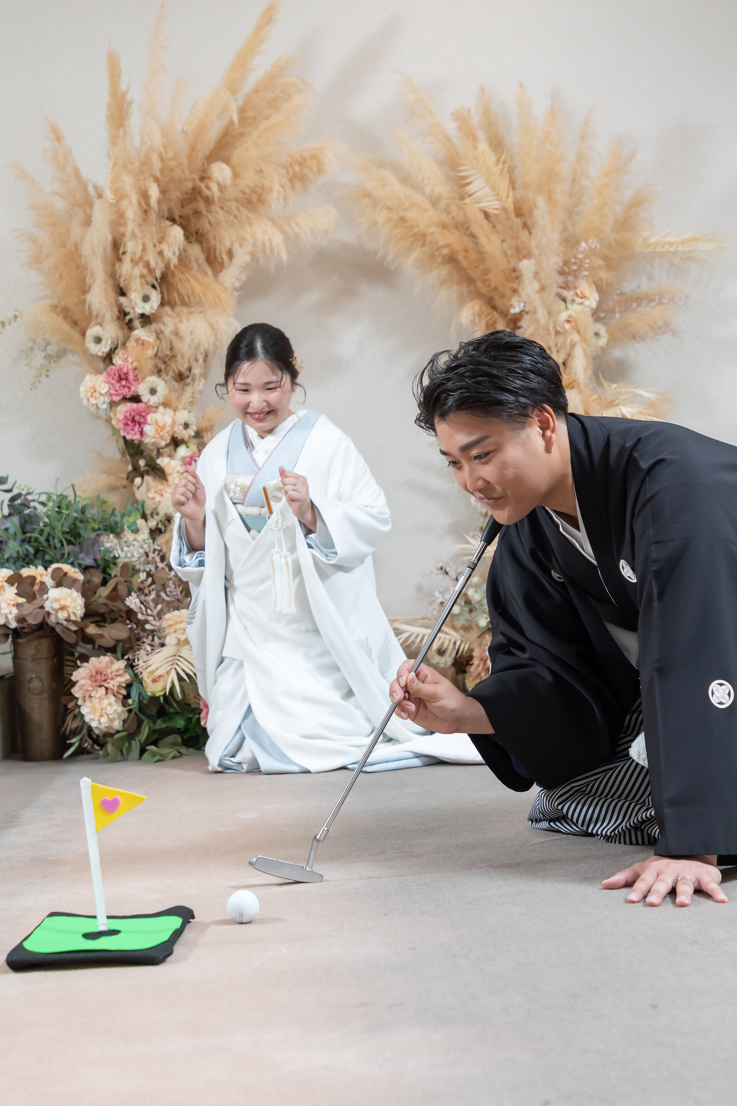 多彩なお持込みグッズでのフォトウェディング♪