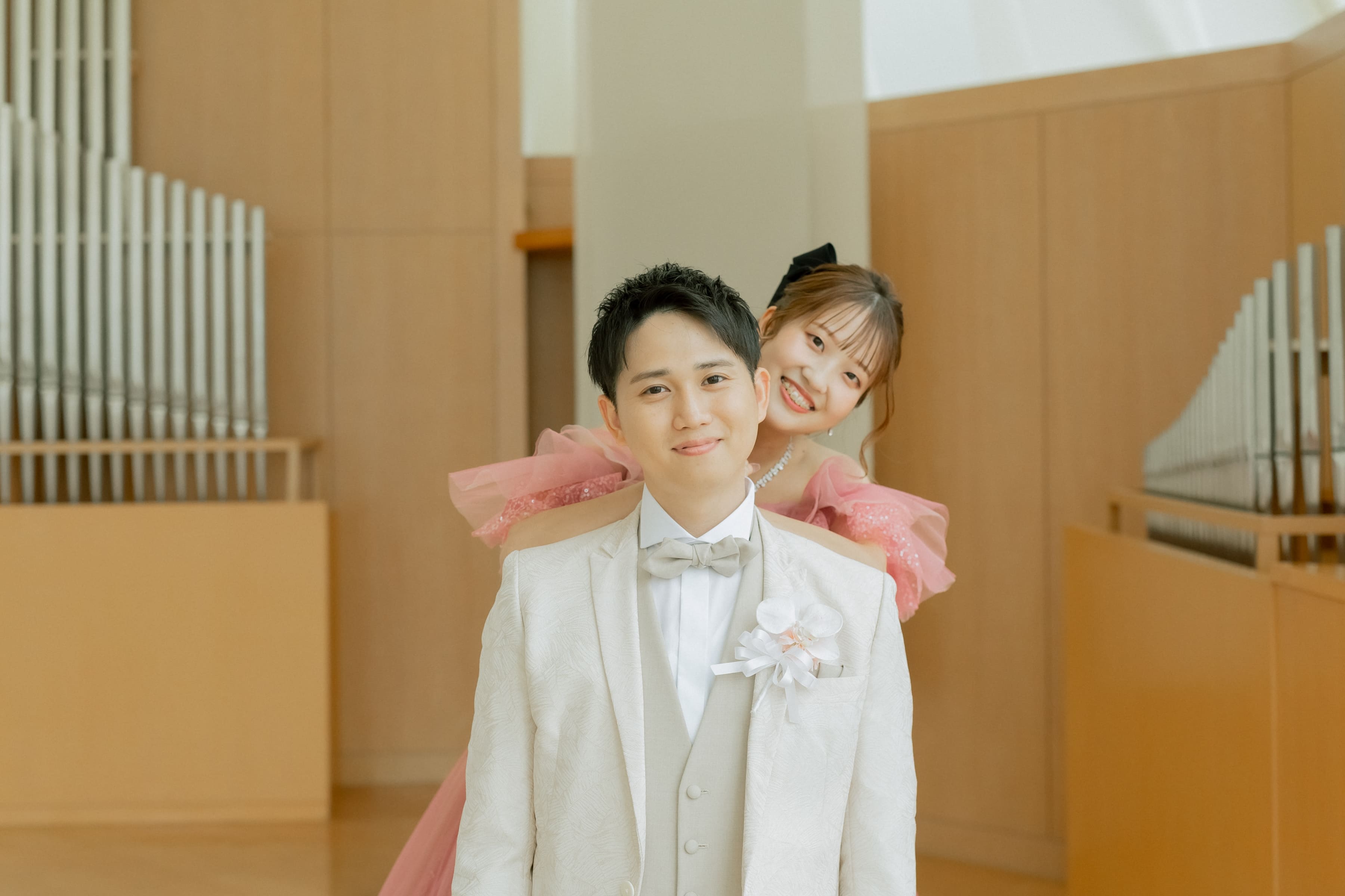 お二人きりの大切な時間♡ウェディングもカラードレスも♪