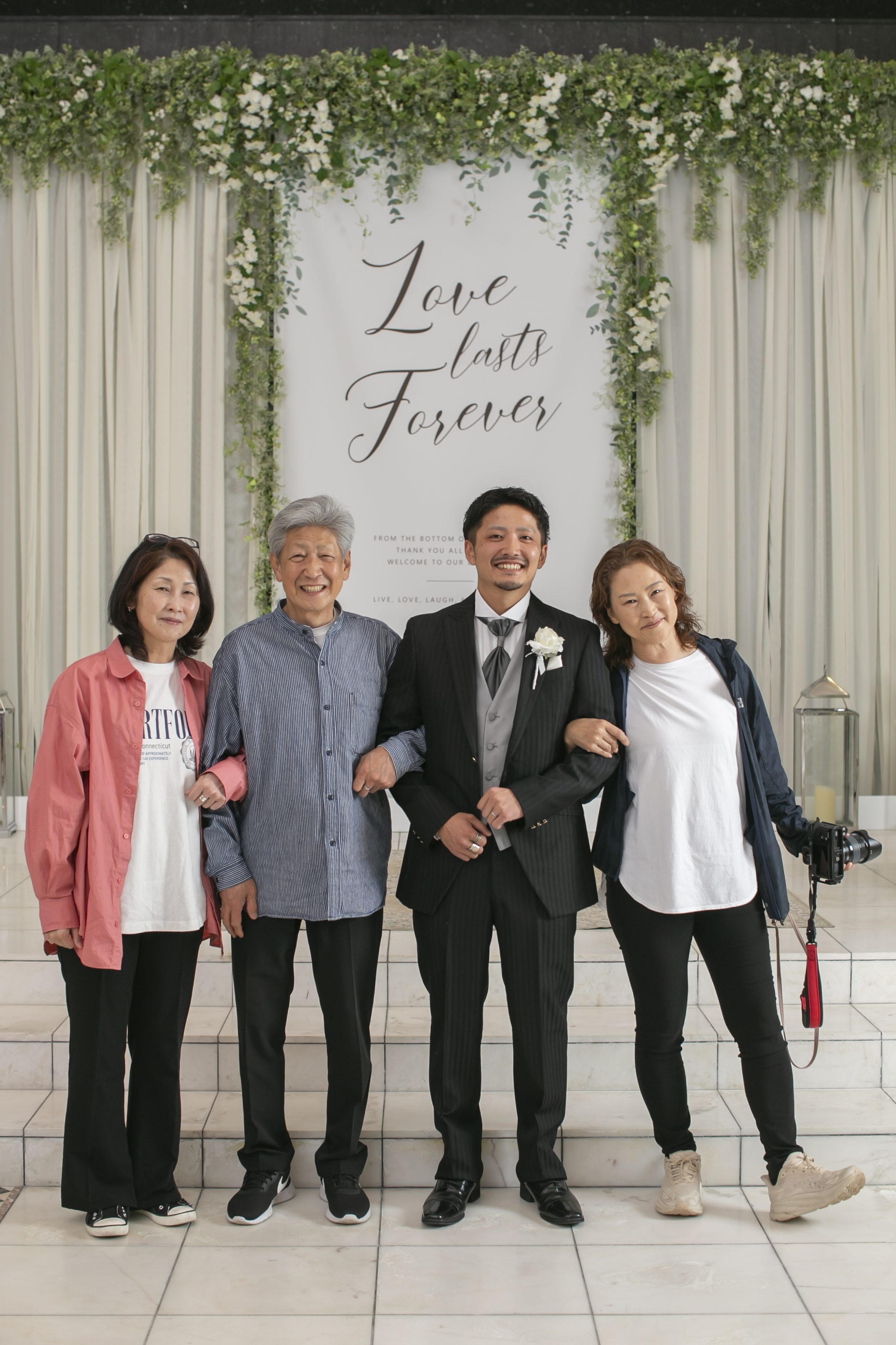 ご家族様とご一緒に！アットホームなフォトウェディング♪