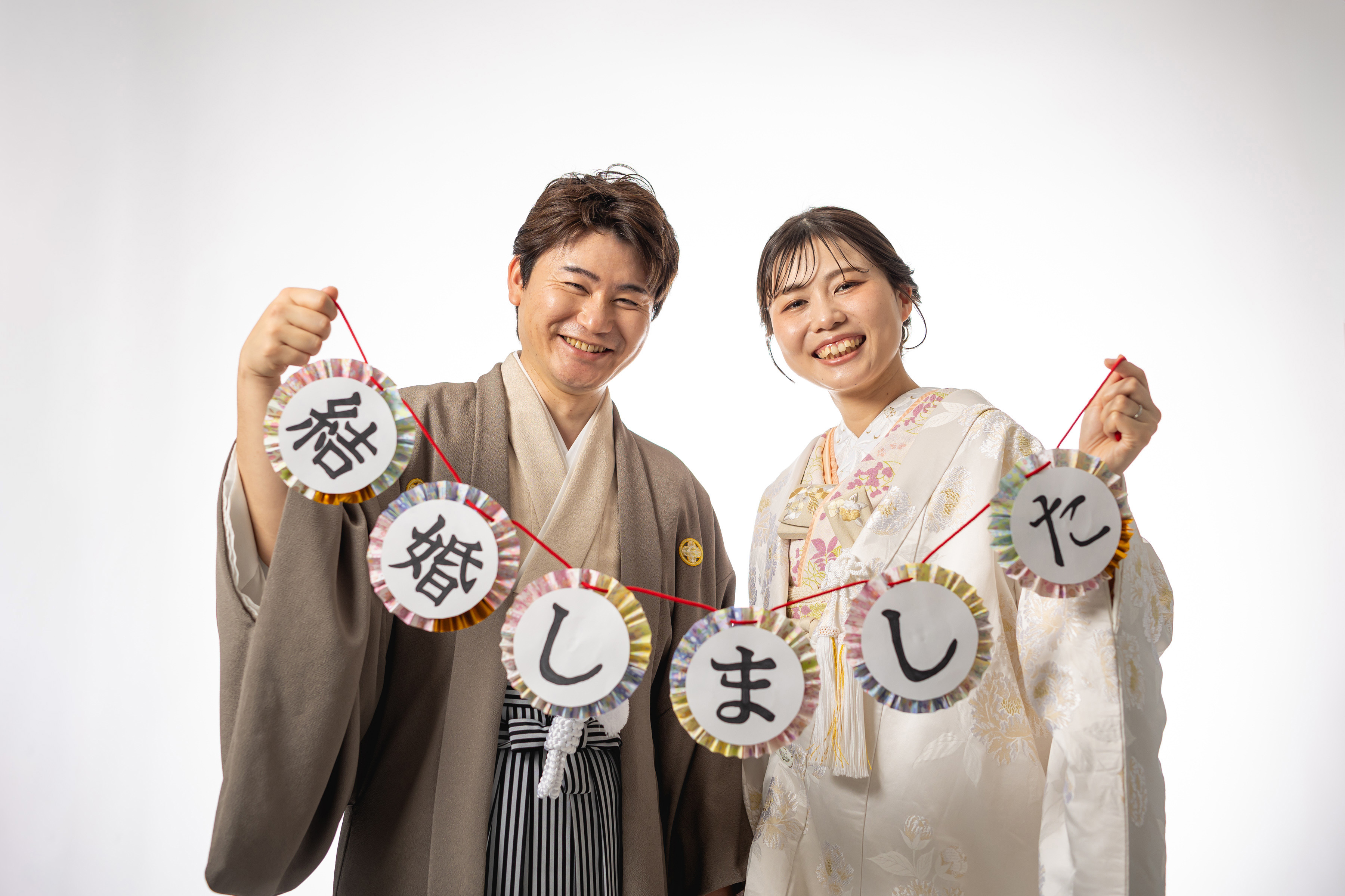 和装白無垢チャペル撮影