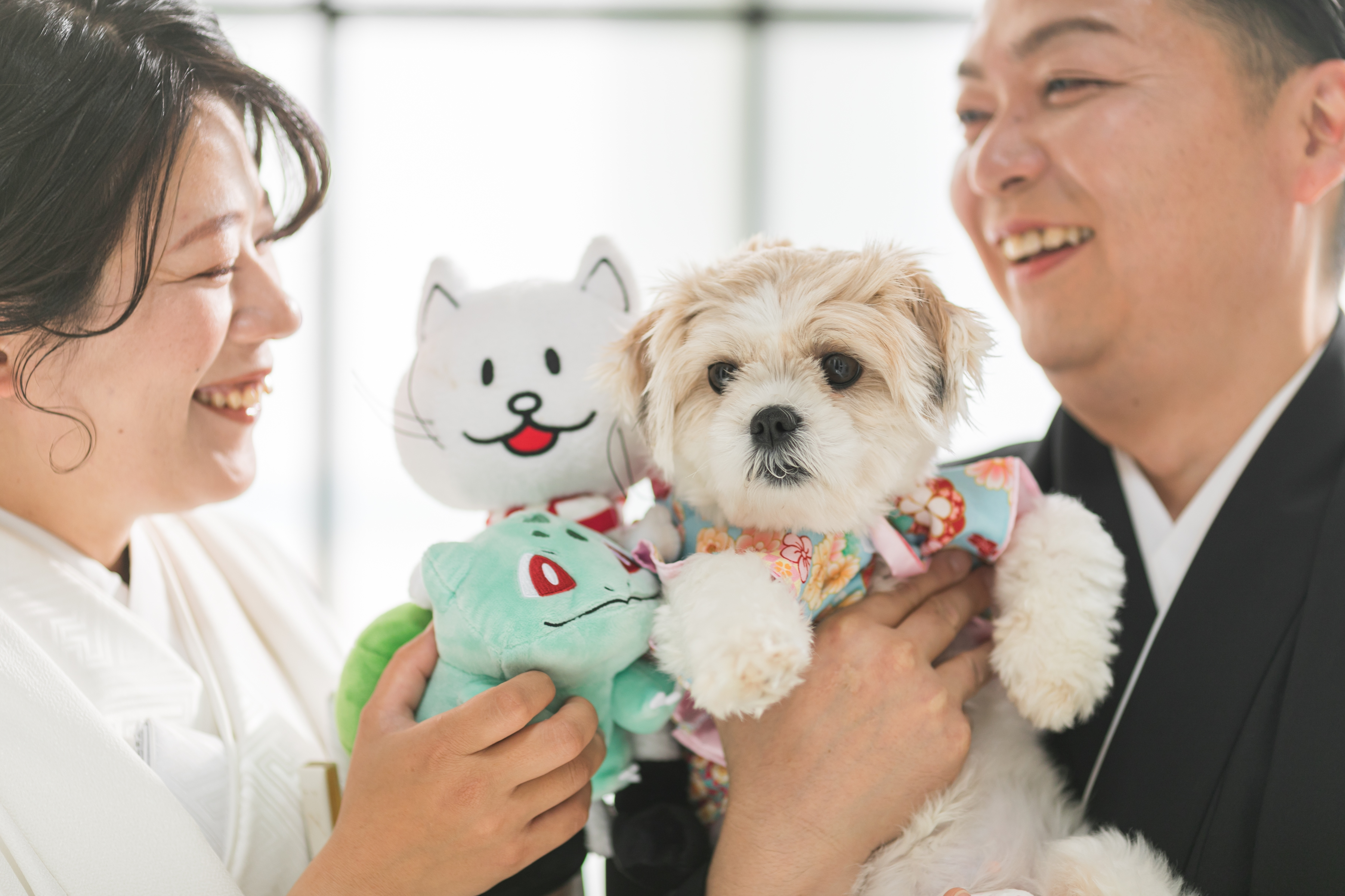 大切な家族とお写真を