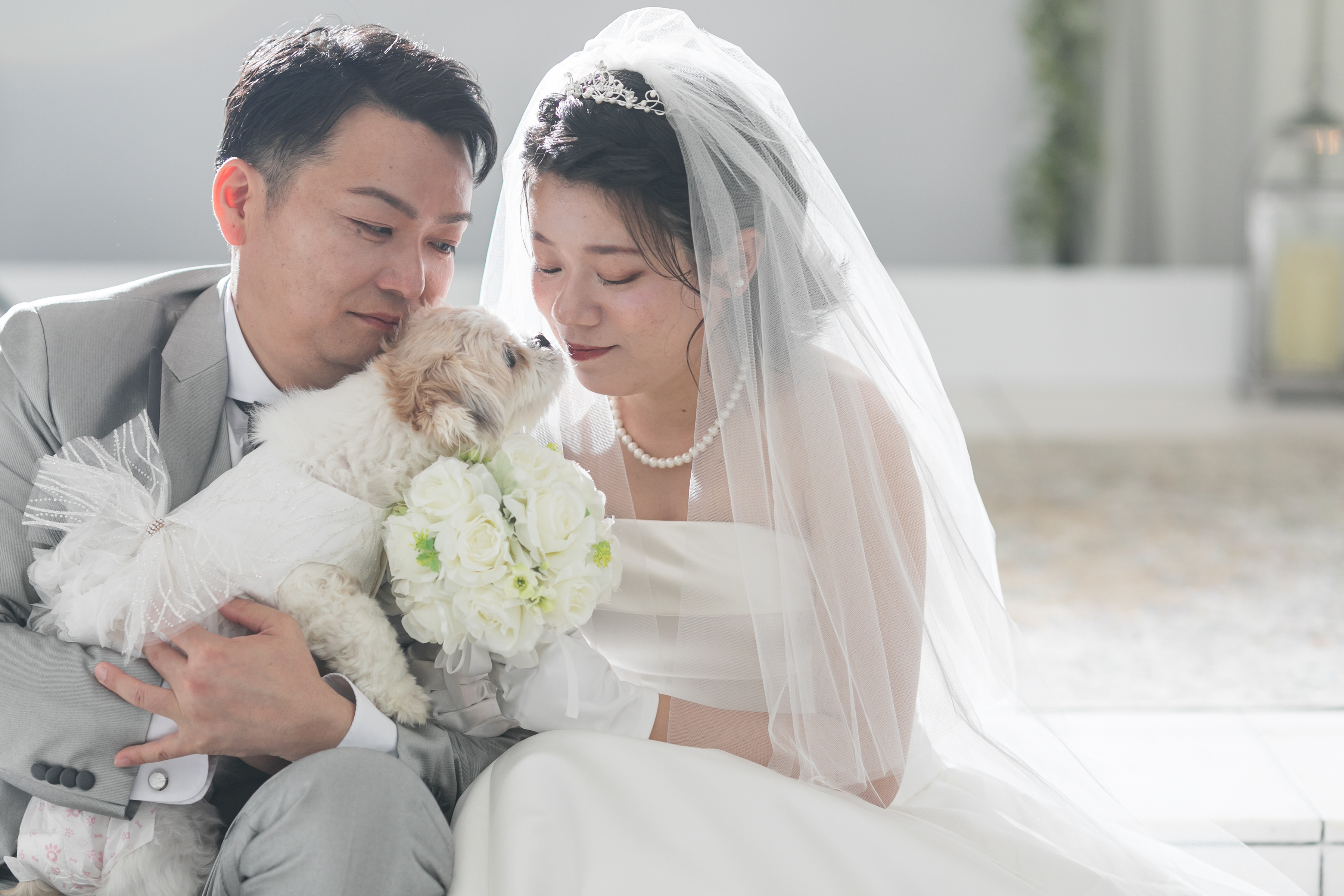 大切な家族とお写真を