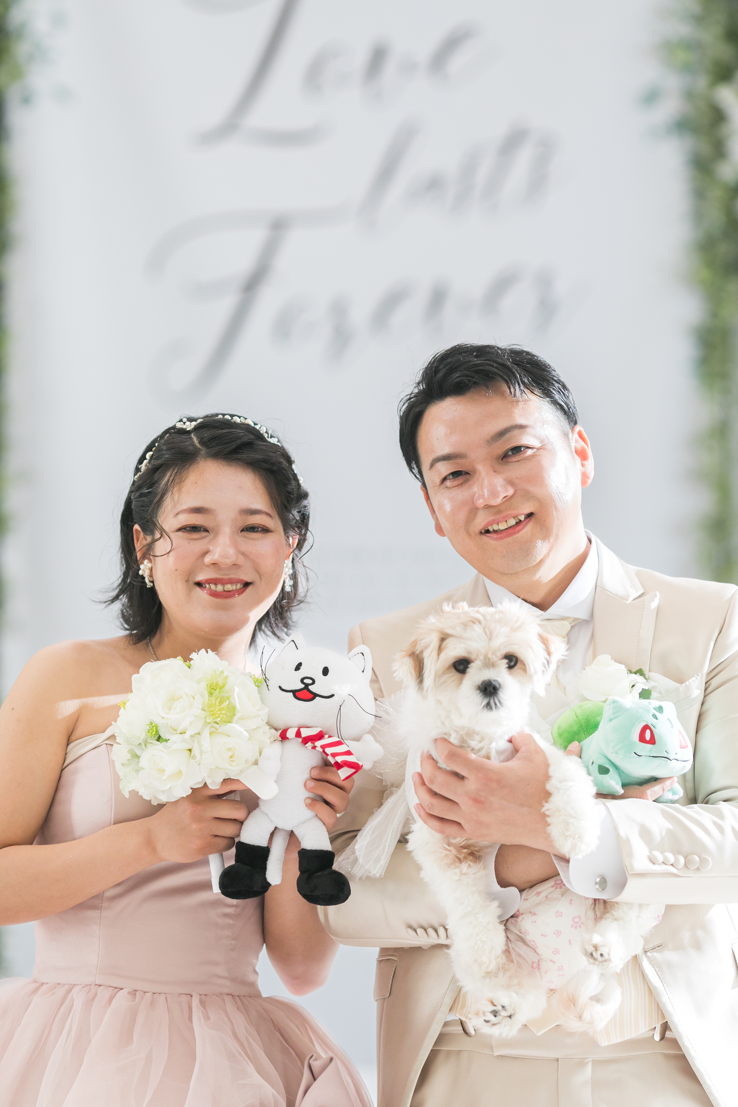 大切な家族とお写真を