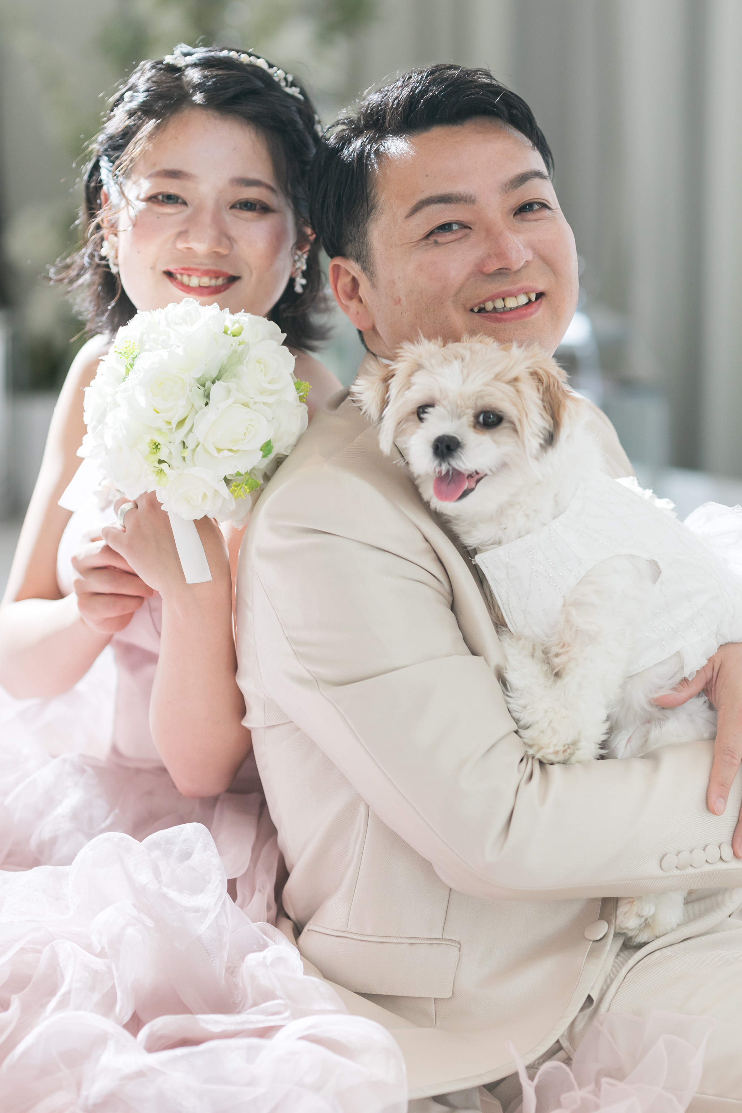 大切な家族とお写真を