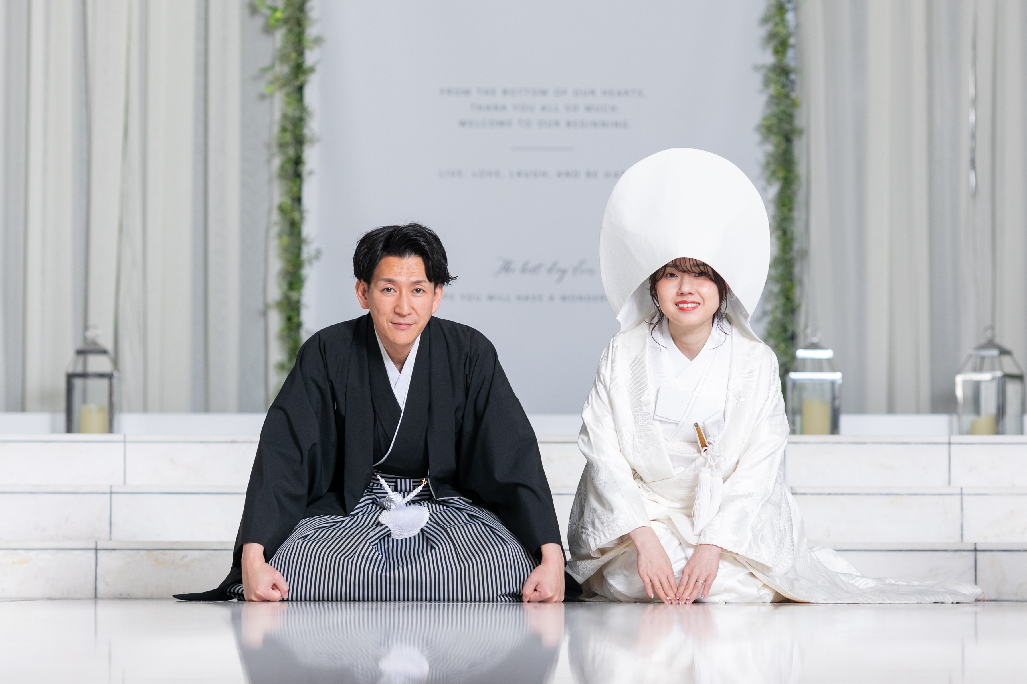 フォトウェディング～紋付袴×白無垢～