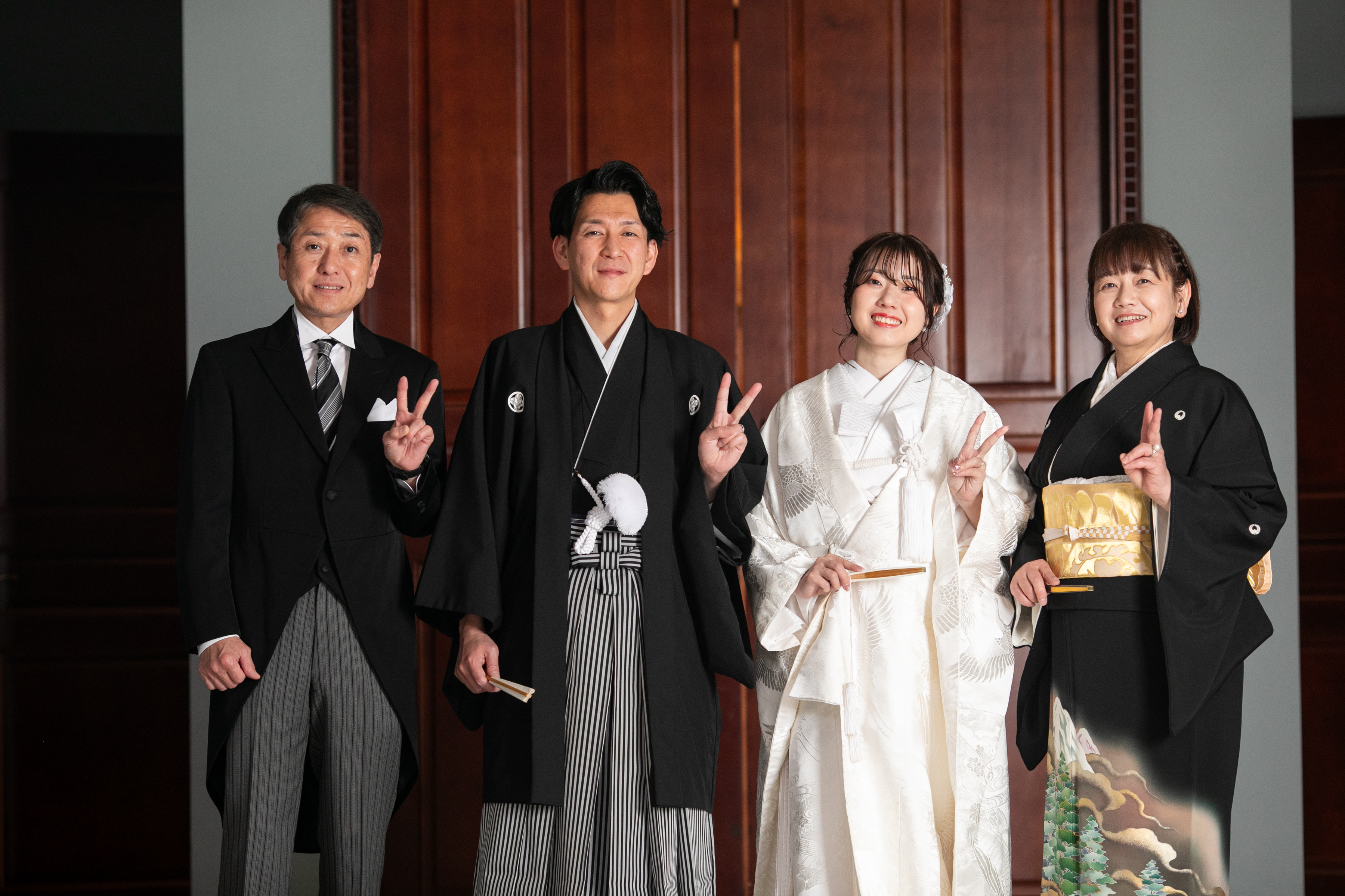 フォトウェディング～紋付袴×白無垢～