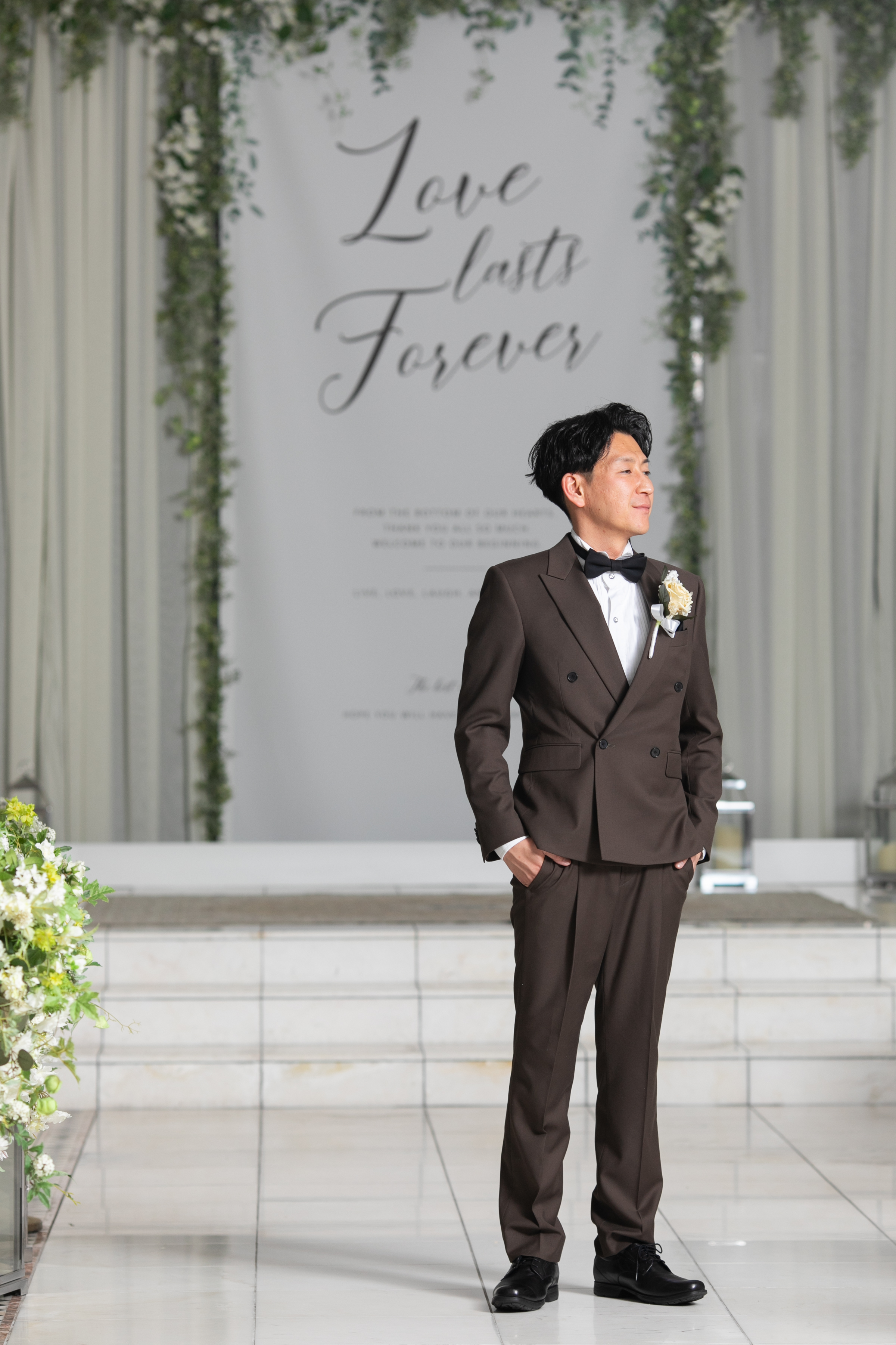 フォトウェディング～タキシード×ウェディングドレス～