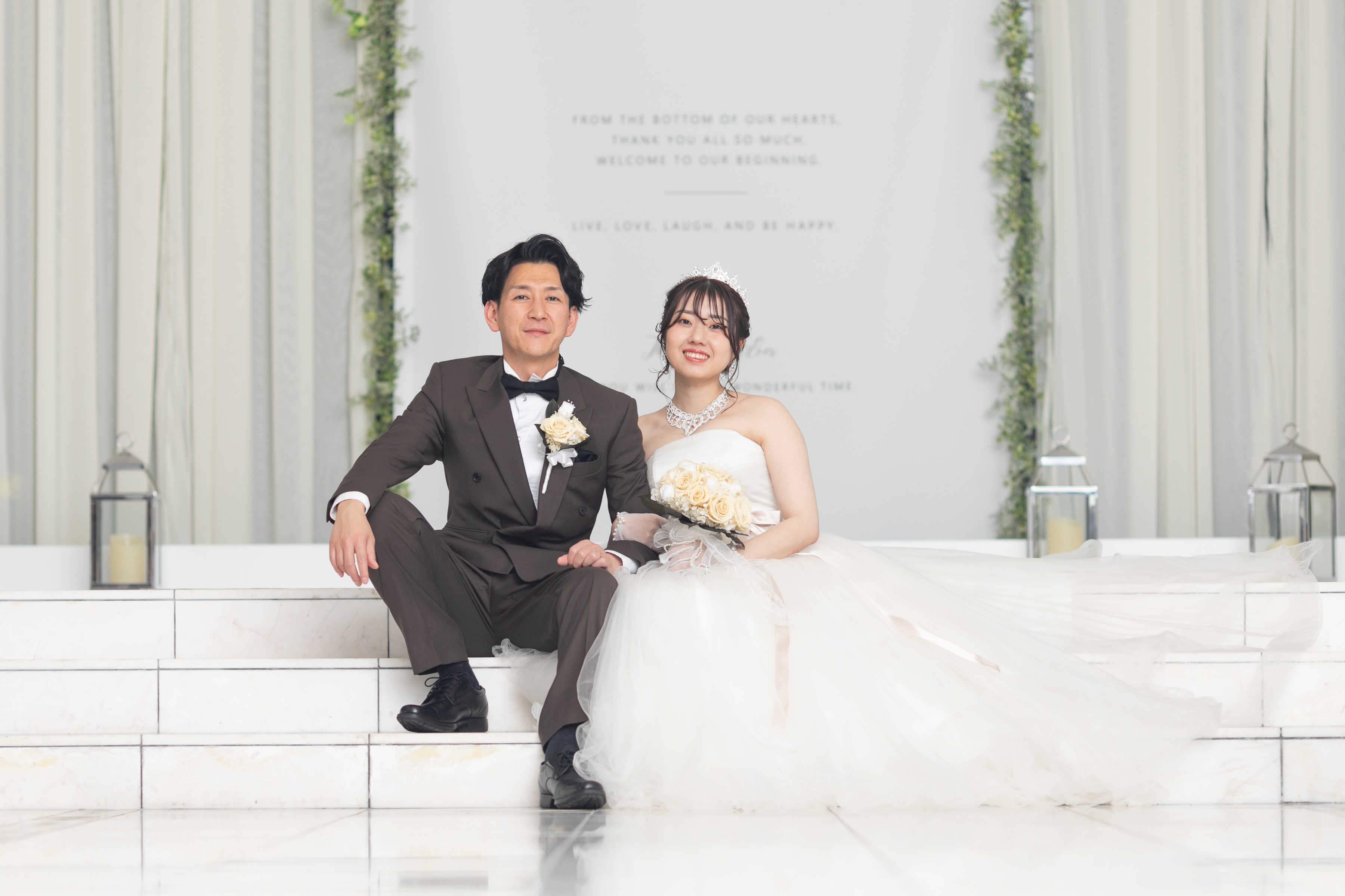 フォトウェディング～タキシード×ウェディングドレス～