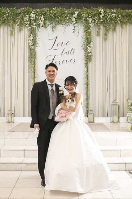 愛犬と叶えるフォトウェディング?