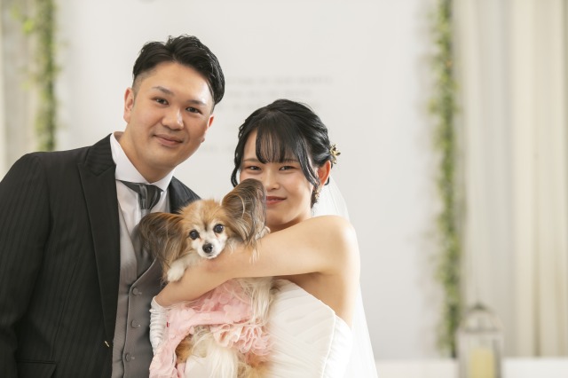愛犬と叶えるフォトウェディング?